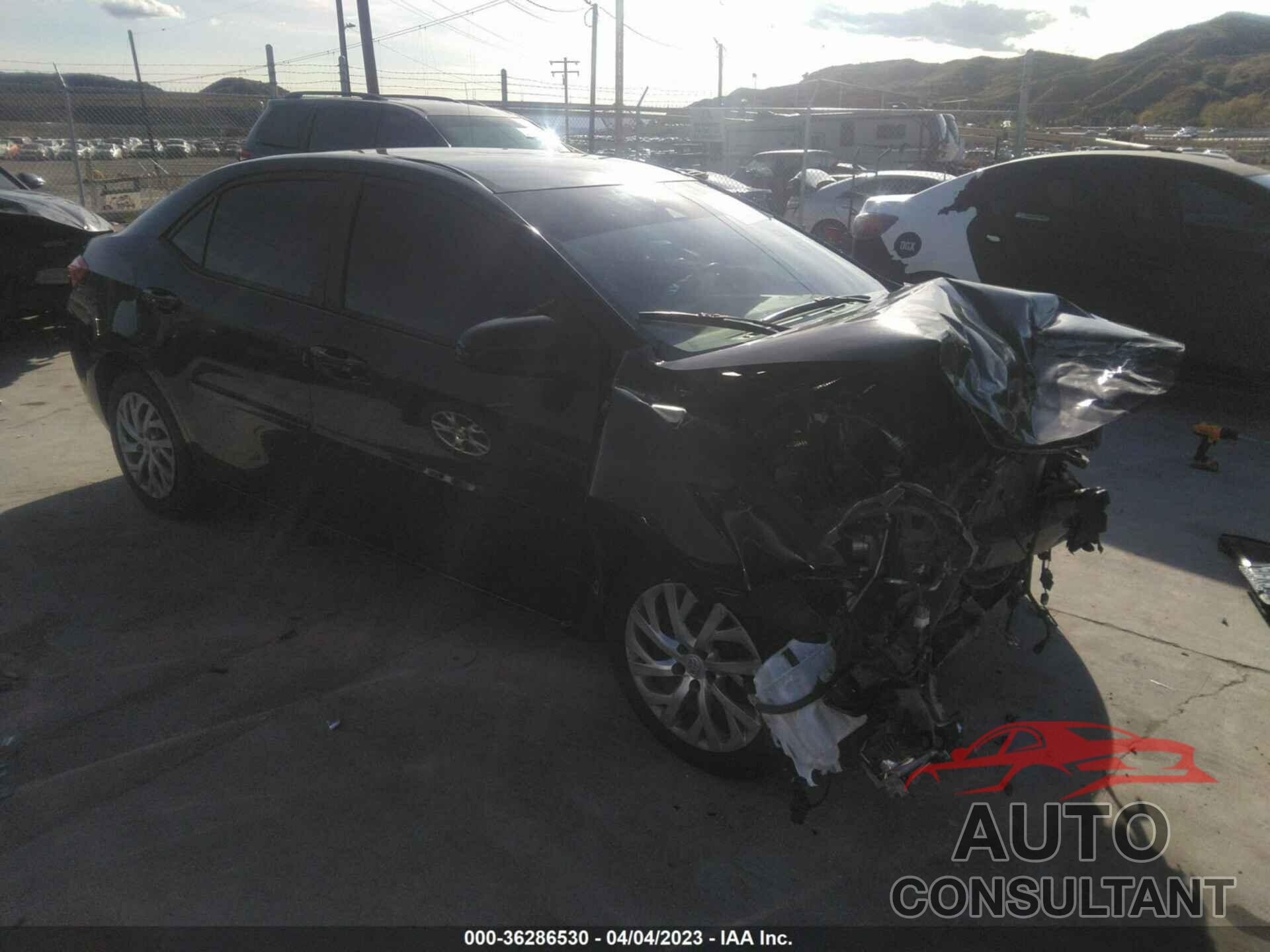 TOYOTA COROLLA 2019 - 2T1BURHE0KC164603
