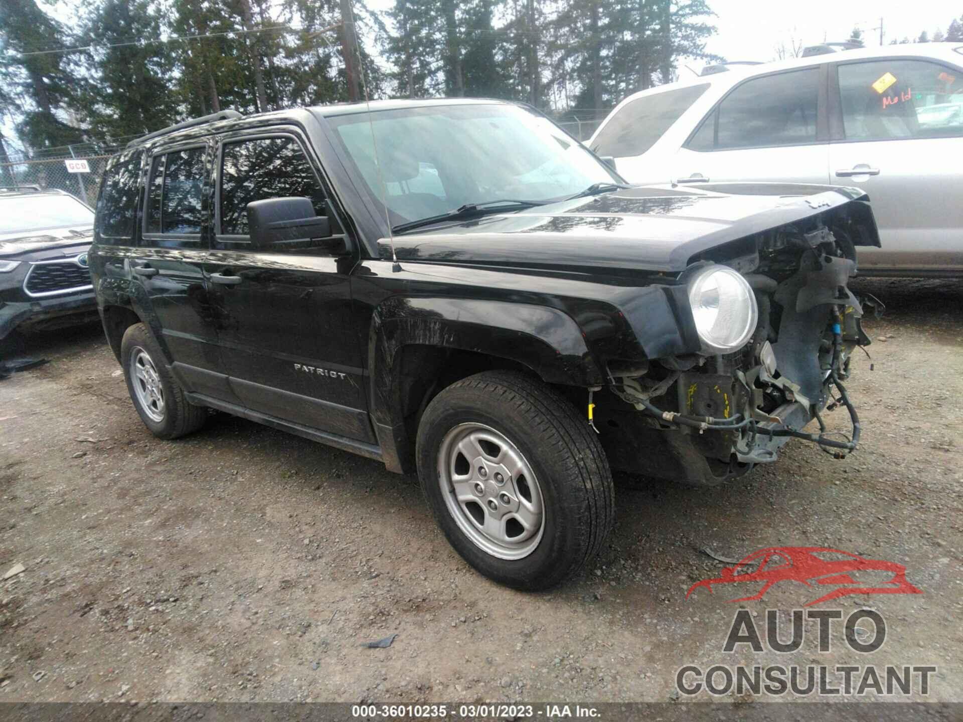 JEEP PATRIOT 2016 - 1C4NJPAB4GD763007