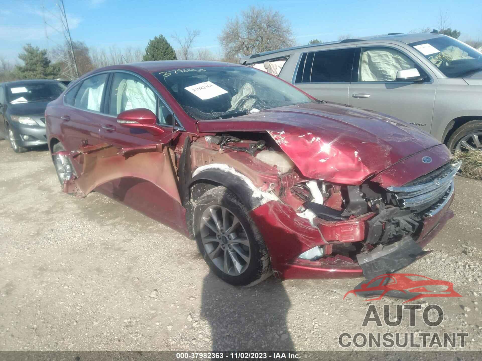 FORD FUSION 2017 - 3FA6P0HD8HR156673