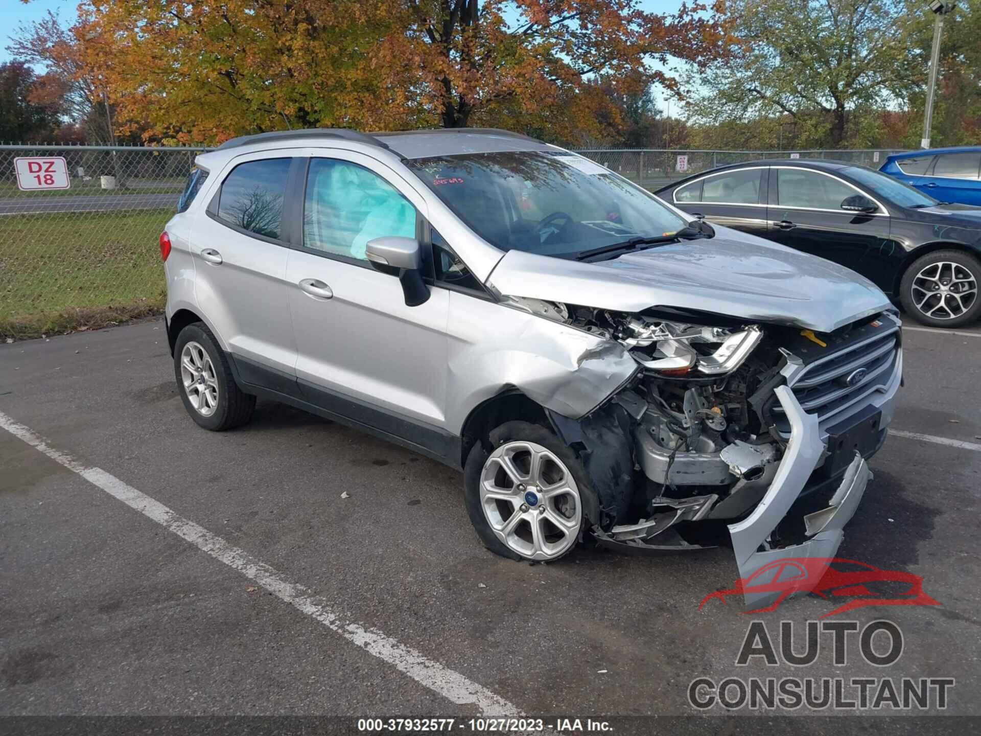 FORD ECOSPORT 2018 - MAJ6P1UL0JC245693