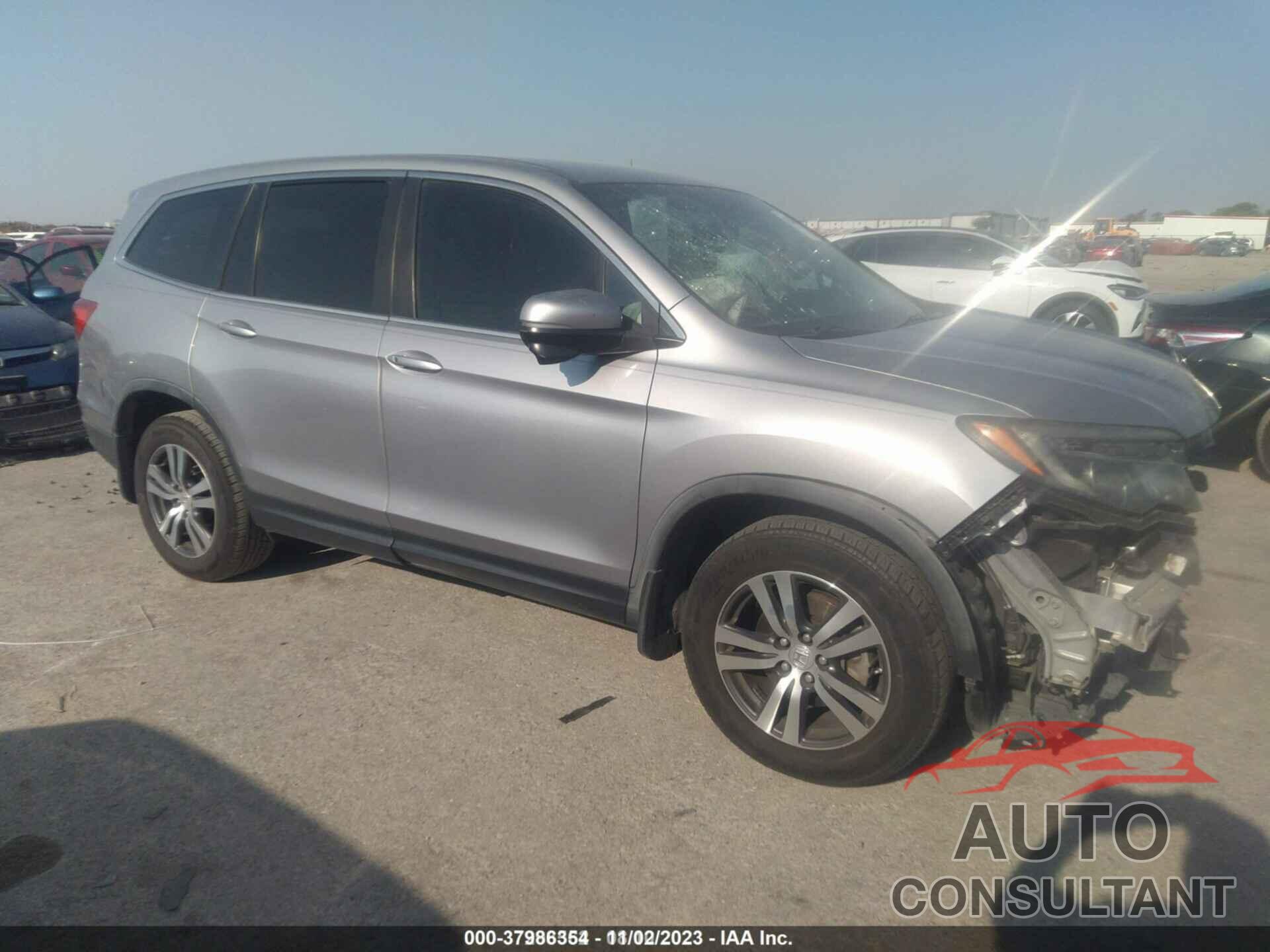 HONDA PILOT 2017 - 5FNYF5H39HB002727