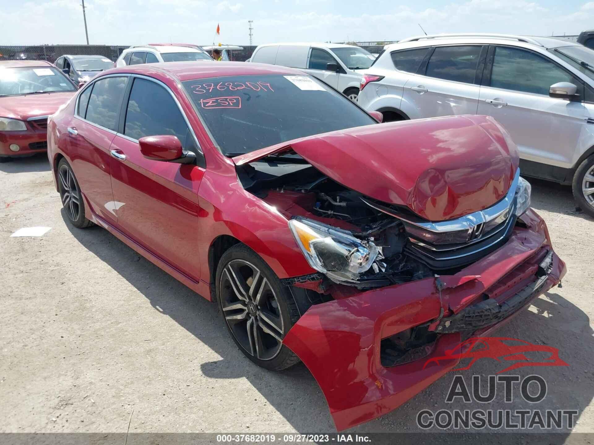 HONDA ACCORD 2016 - 1HGCR2F56GA067063
