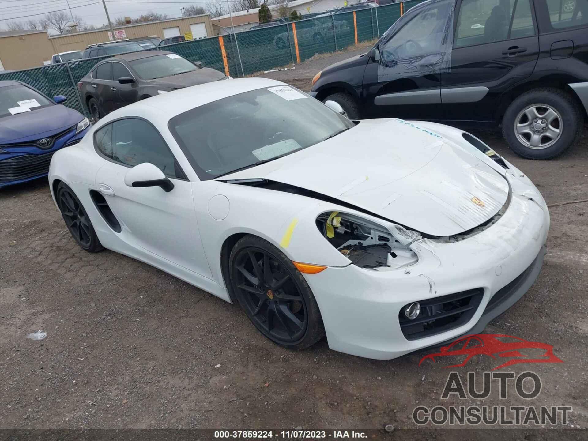 PORSCHE CAYMAN 2016 - WP0AA2A85GK171830