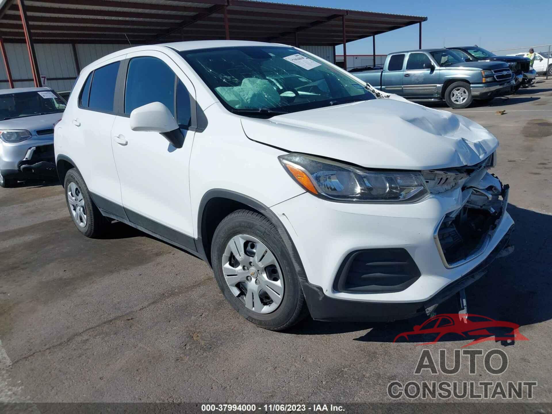 CHEVROLET TRAX 2018 - KL7CJKSB2JB571903