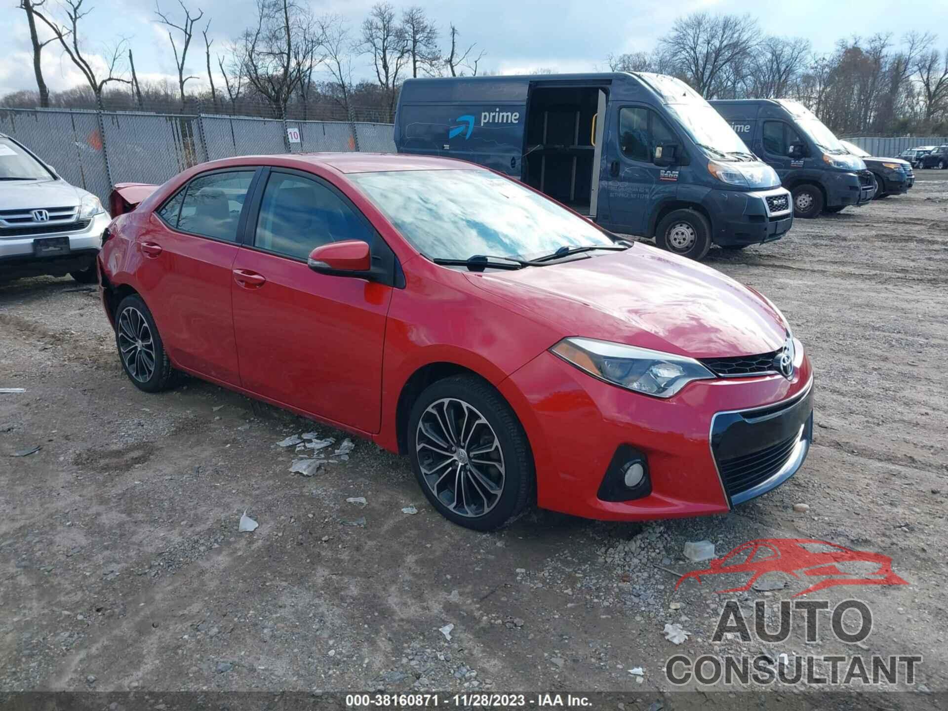 TOYOTA COROLLA 2016 - 2T1BURHEXGC566104