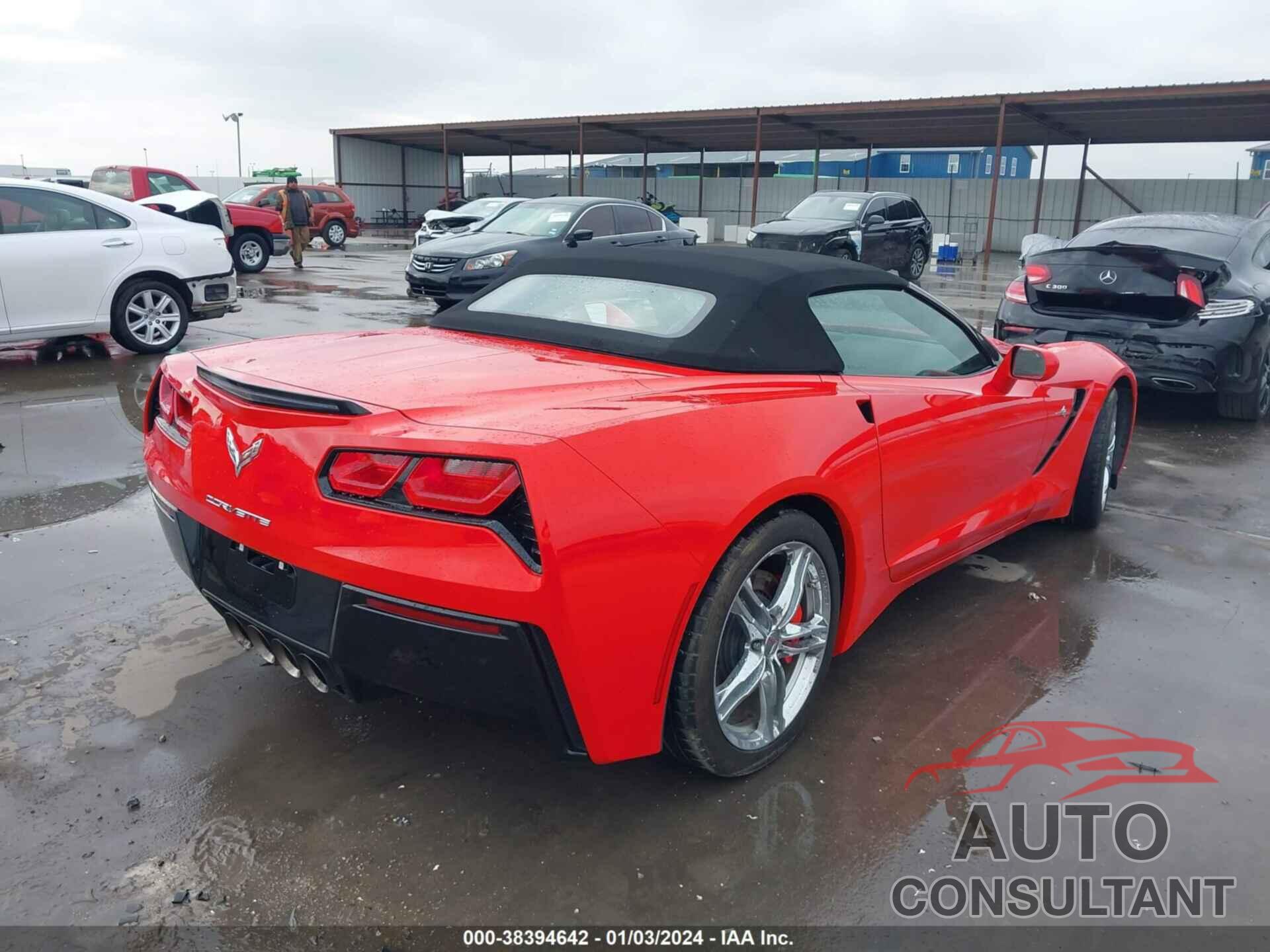 CHEVROLET CORVETTE 2017 - 1G1YD3D76H5114804