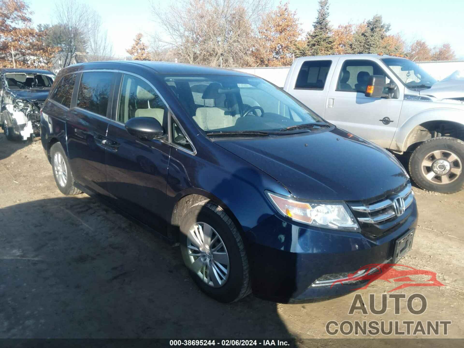 HONDA ODYSSEY 2016 - 5FNRL5H22GB132531