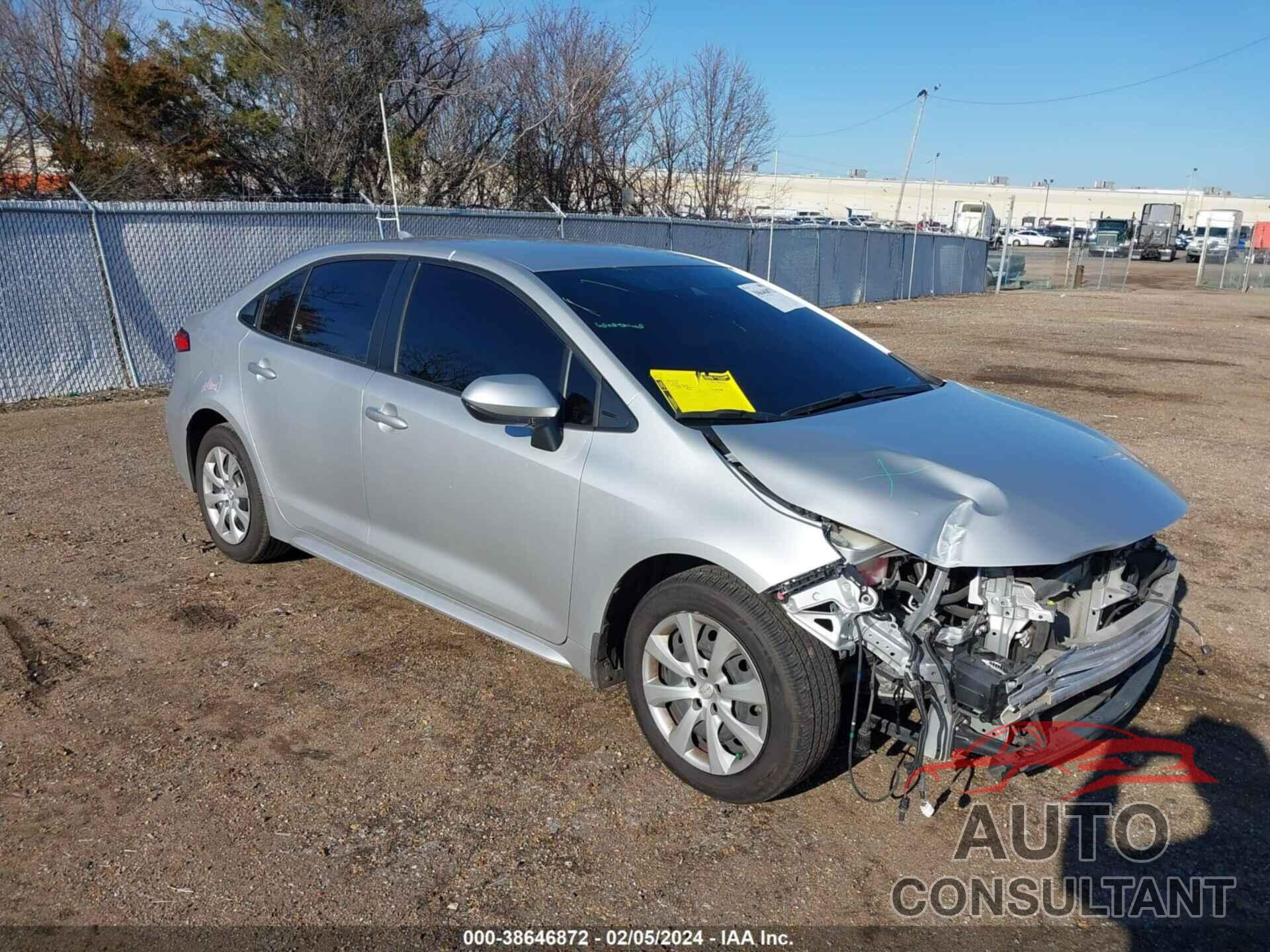 TOYOTA COROLLA 2021 - JTDEPMAE4MJ144444
