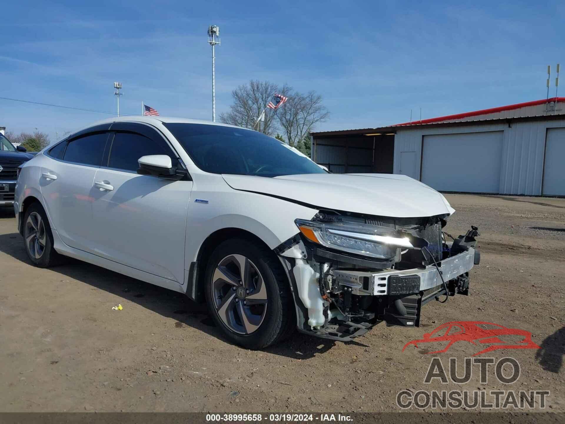 HONDA INSIGHT 2019 - 19XZE4F52KE004399