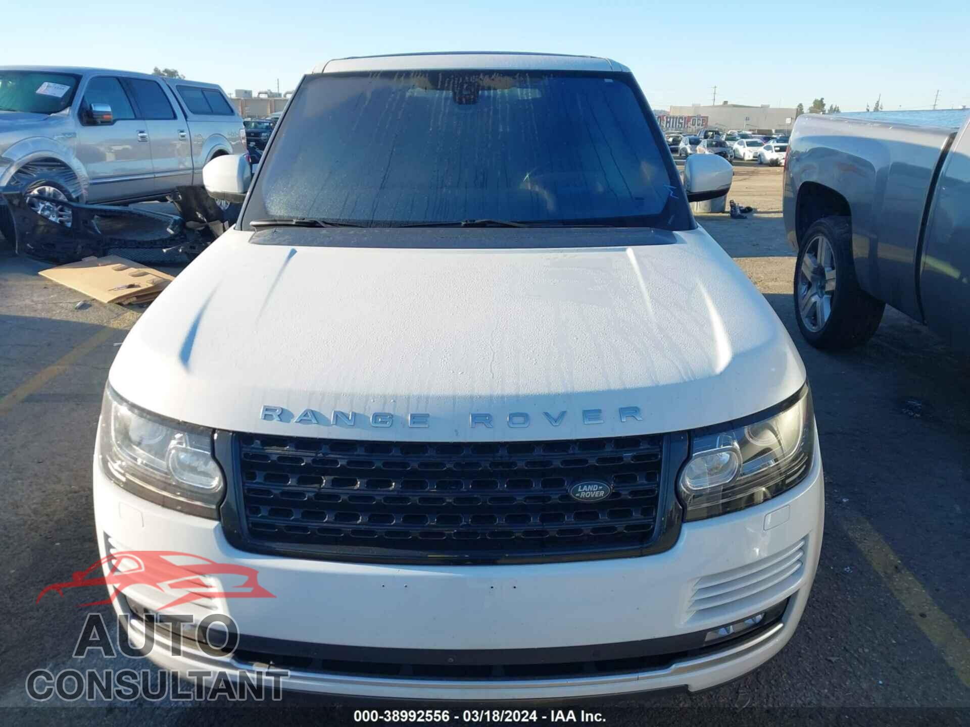 LAND ROVER RANGE ROVER 2016 - SALGS2EF1GA301598