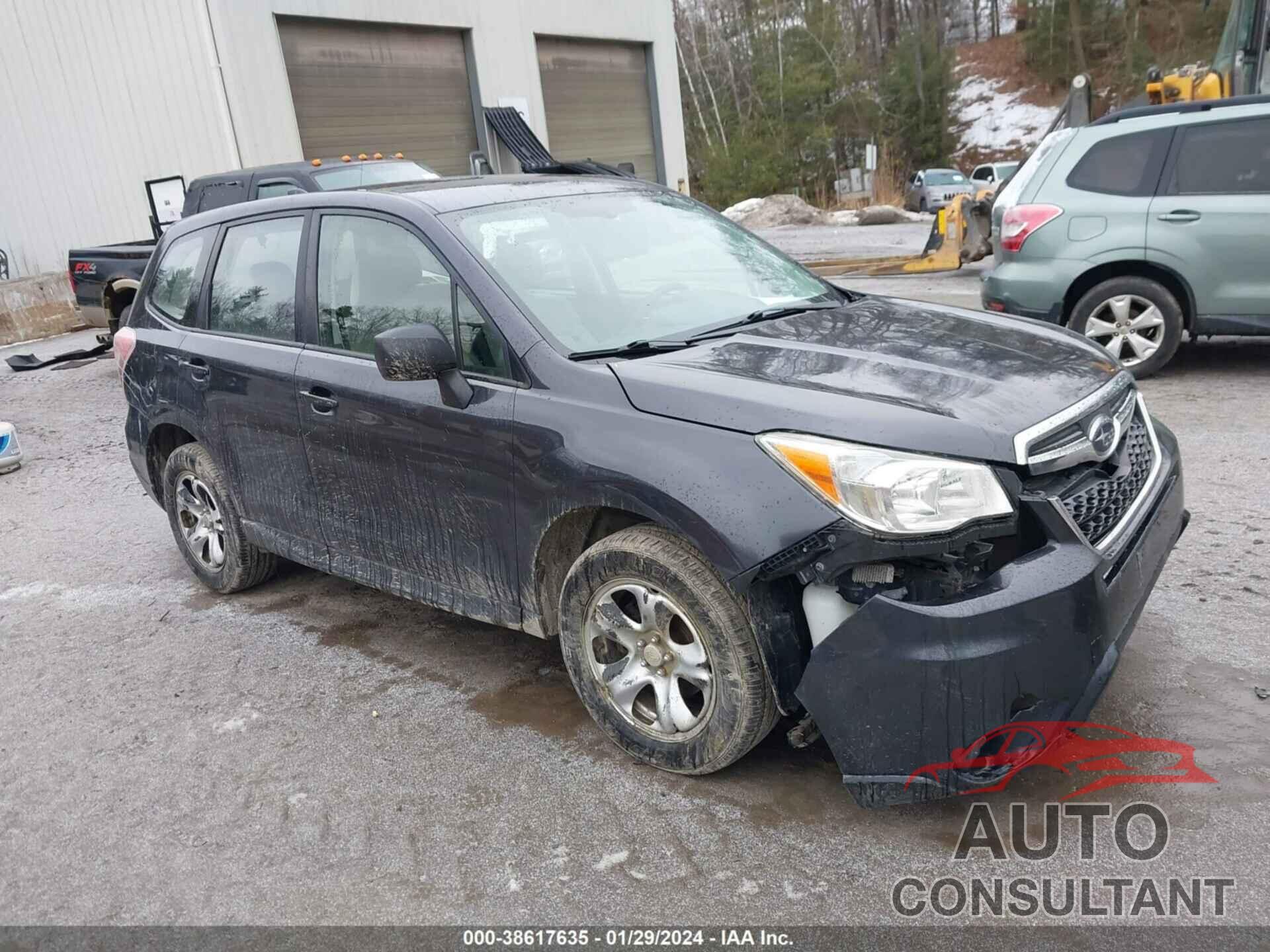 SUBARU FORESTER 2016 - JF2SJAAC3GH499071