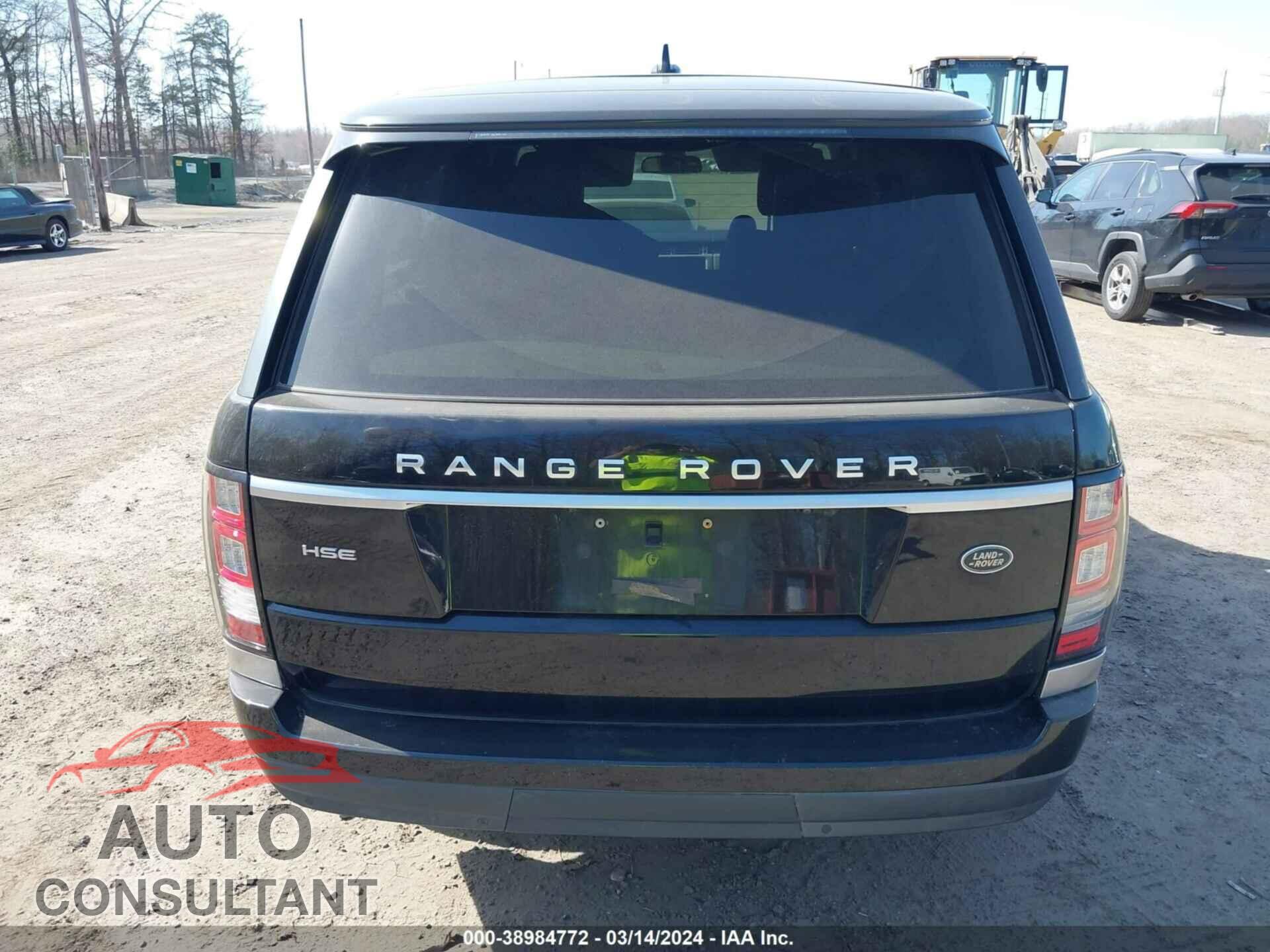 LAND ROVER RANGE ROVER 2016 - SALGS2PF8GA287325