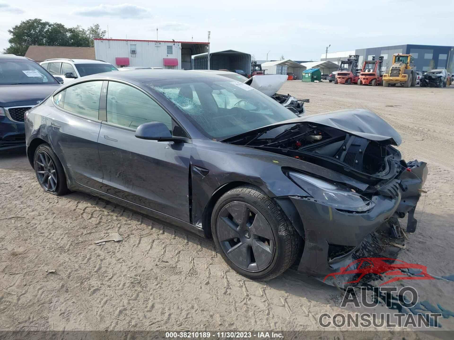 TESLA MODEL 3 2022 - 5YJ3E1EB8NF307181