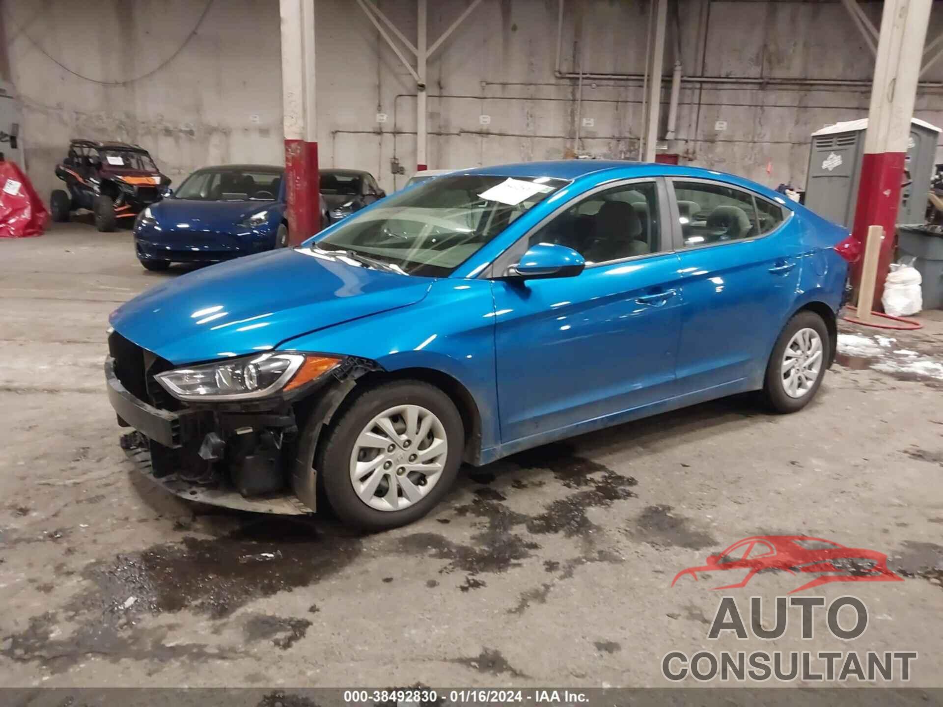 HYUNDAI ELANTRA 2018 - 5NPD74LF3JH330482