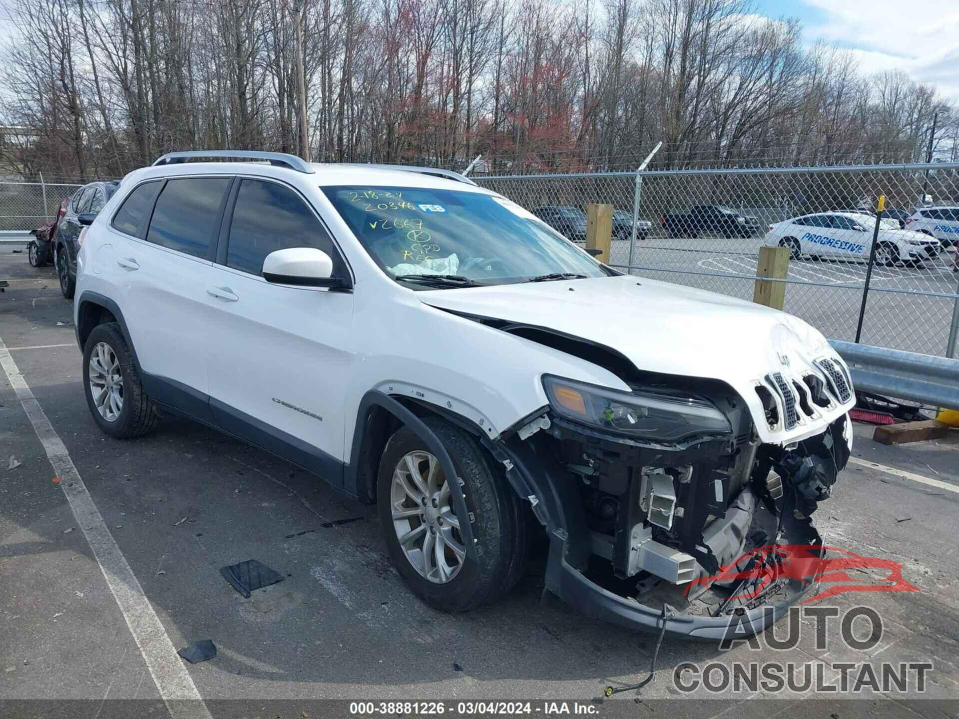 JEEP CHEROKEE 2019 - 1C4PJLCB0KD232667