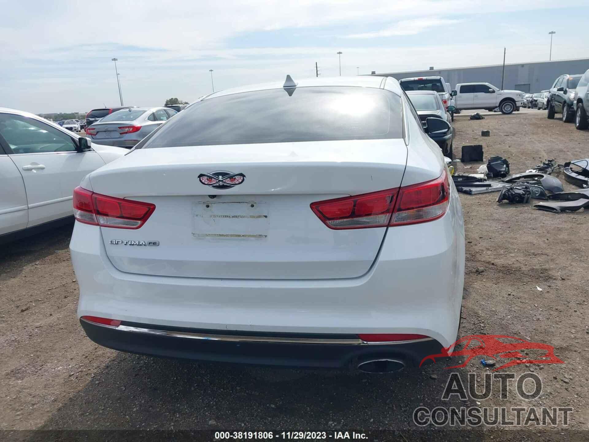 KIA OPTIMA 2016 - 5XXGT4L36GG048694