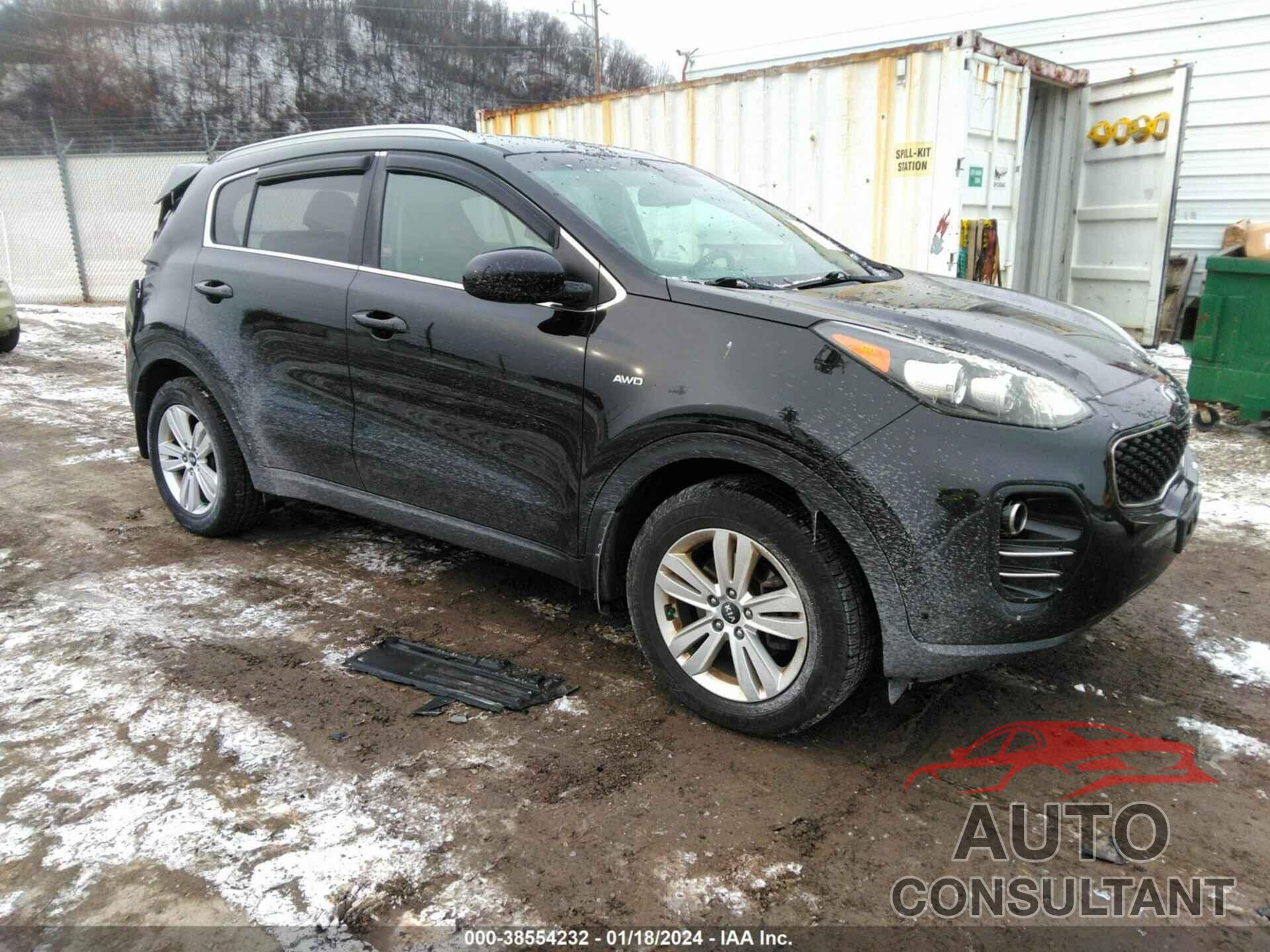 KIA SPORTAGE 2019 - KNDPMCAC4K7612614
