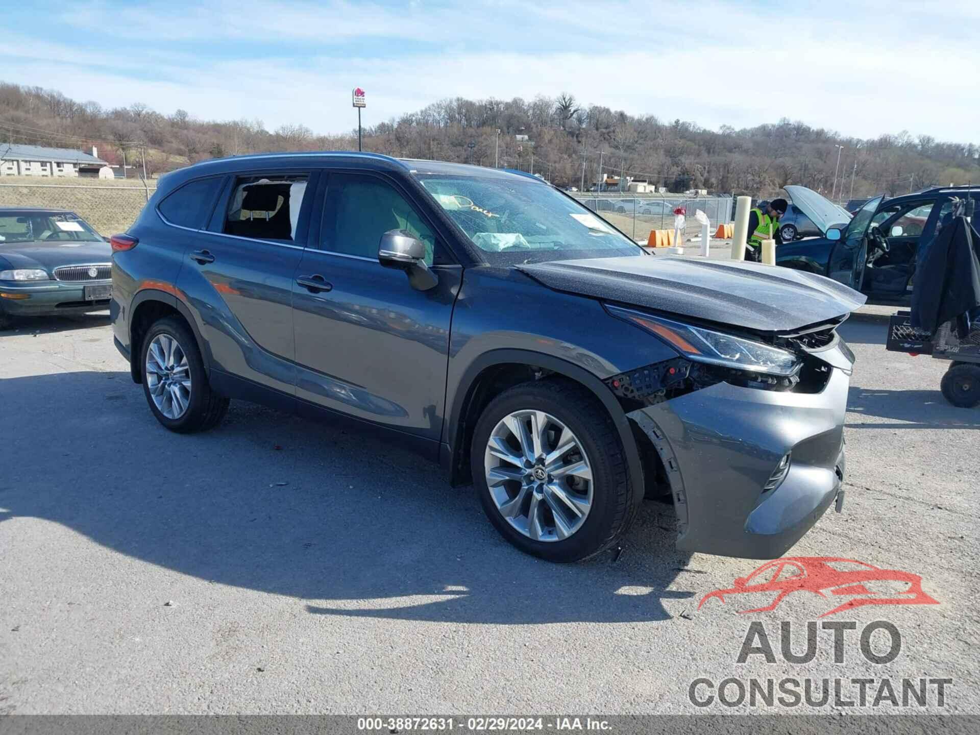 TOYOTA HIGHLANDER 2020 - 5TDDZRBHXLS011300