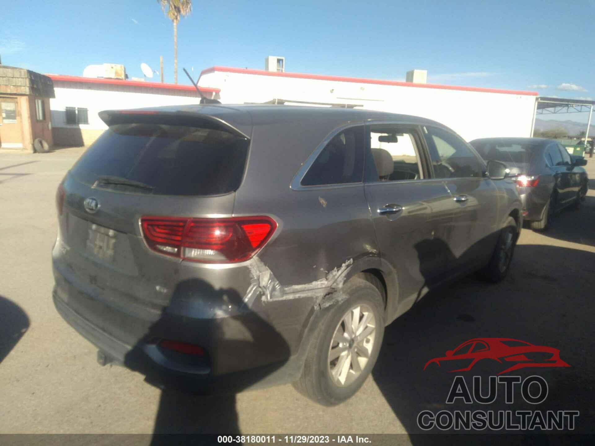 KIA SORENTO 2019 - 5XYPGDA55KG521014