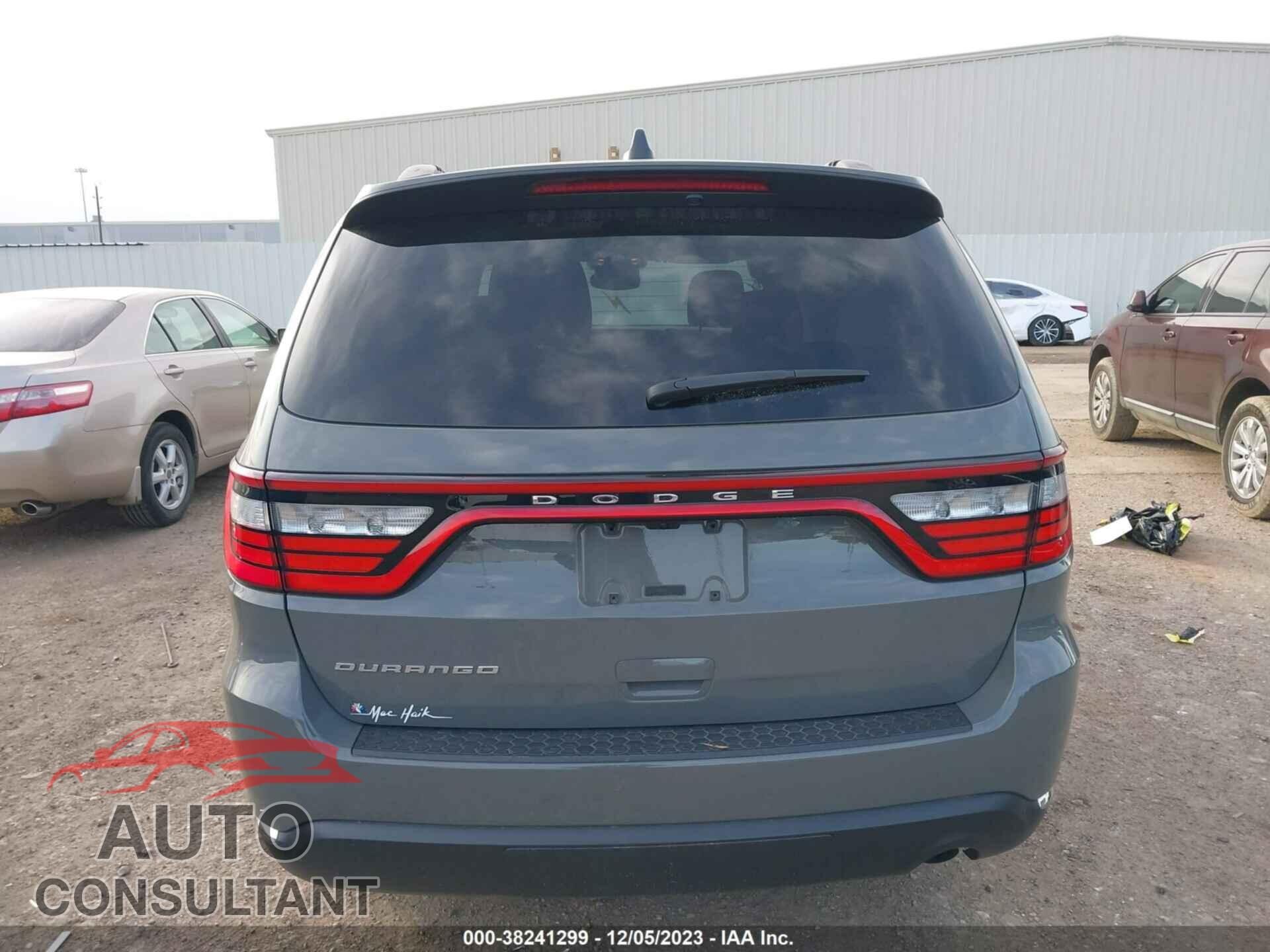 DODGE DURANGO 2022 - 1C4RDHAG4NC172995