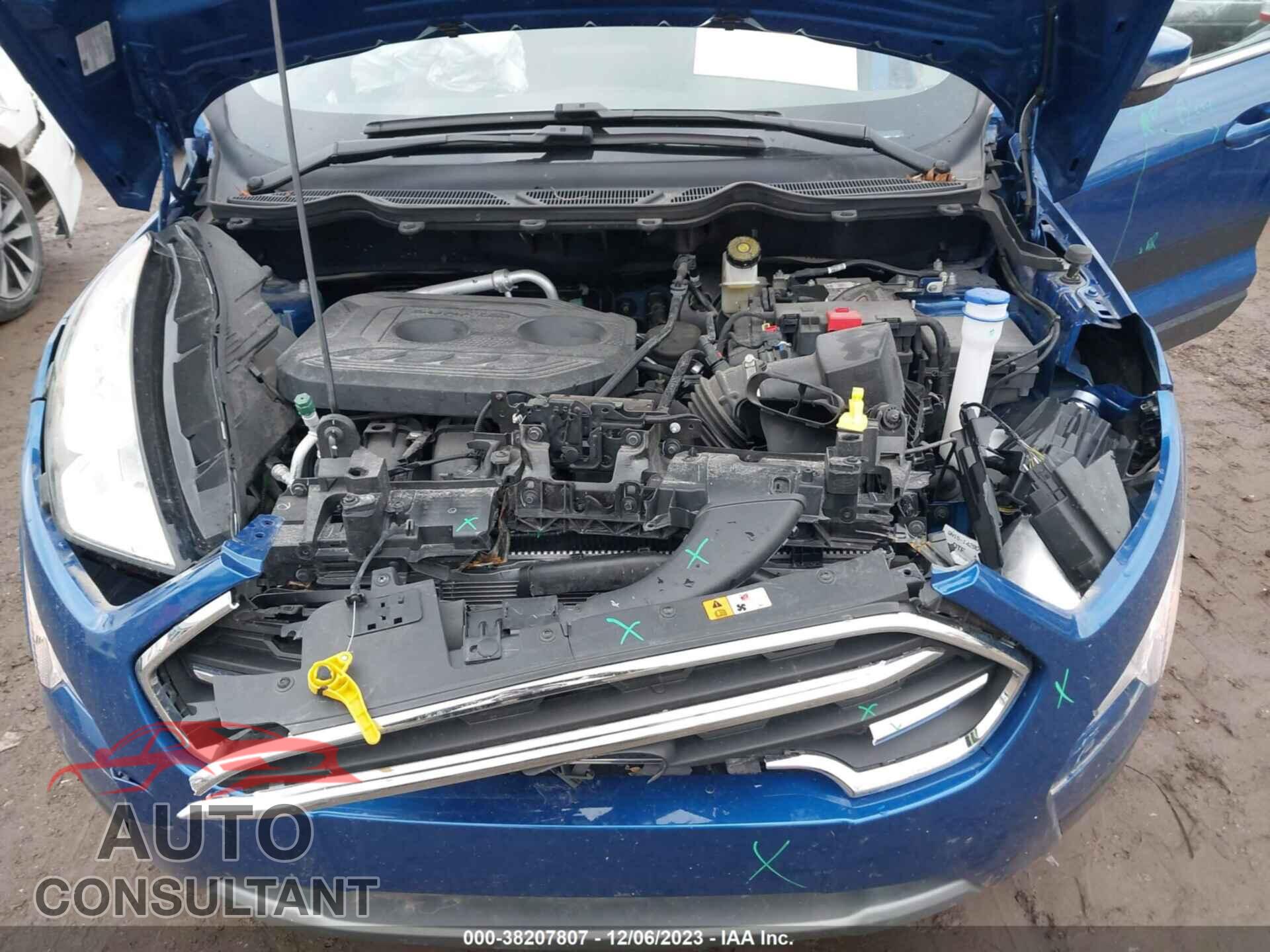 FORD ECOSPORT 2022 - MAJ6S3KL2NC463377