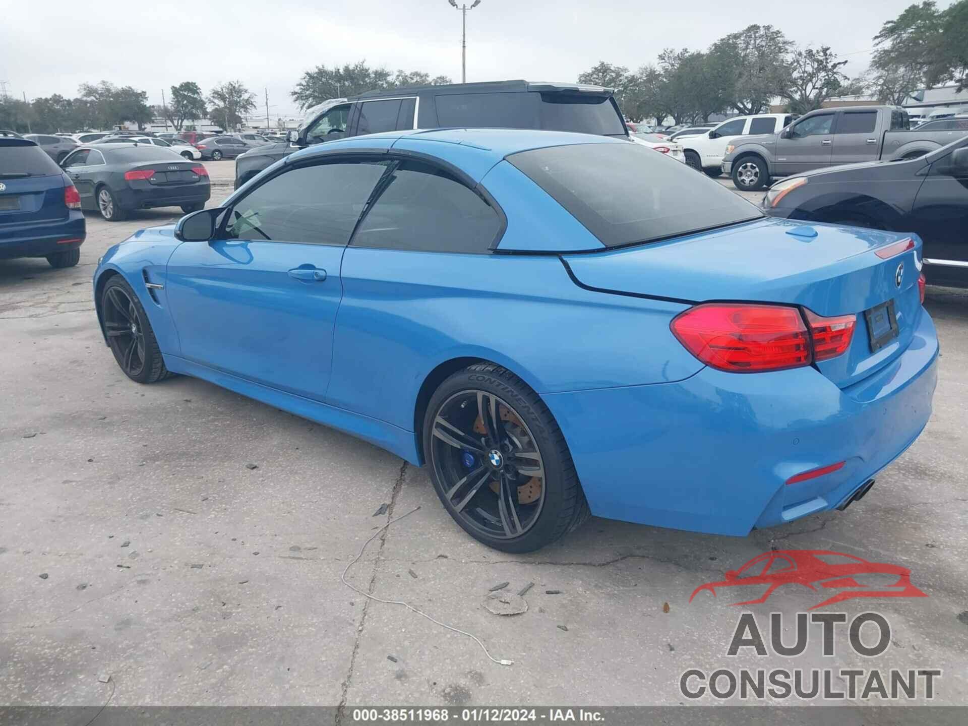 BMW M4 2016 - WBS3U9C52GP969807