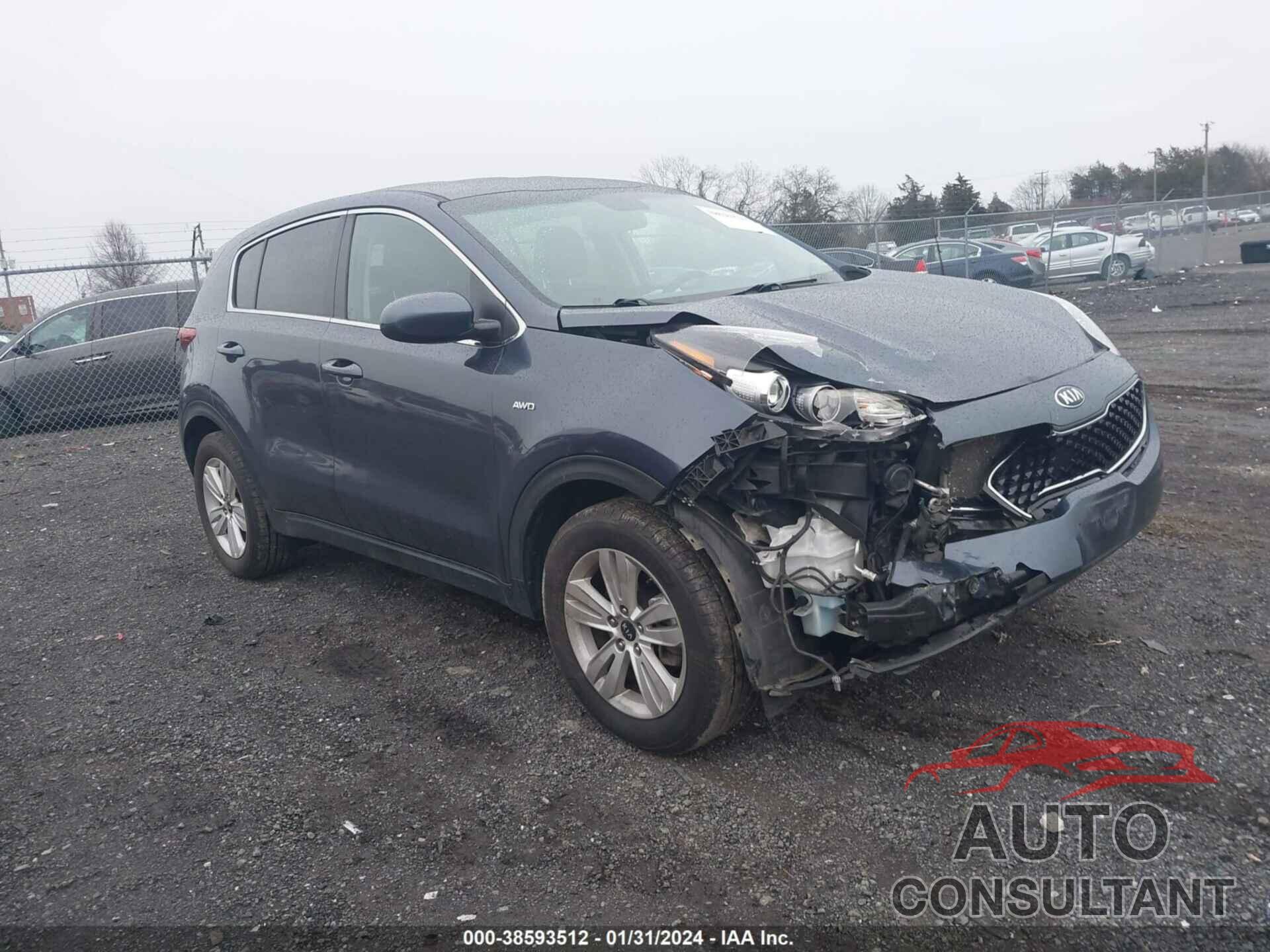 KIA SPORTAGE 2018 - KNDPMCAC0J7301728