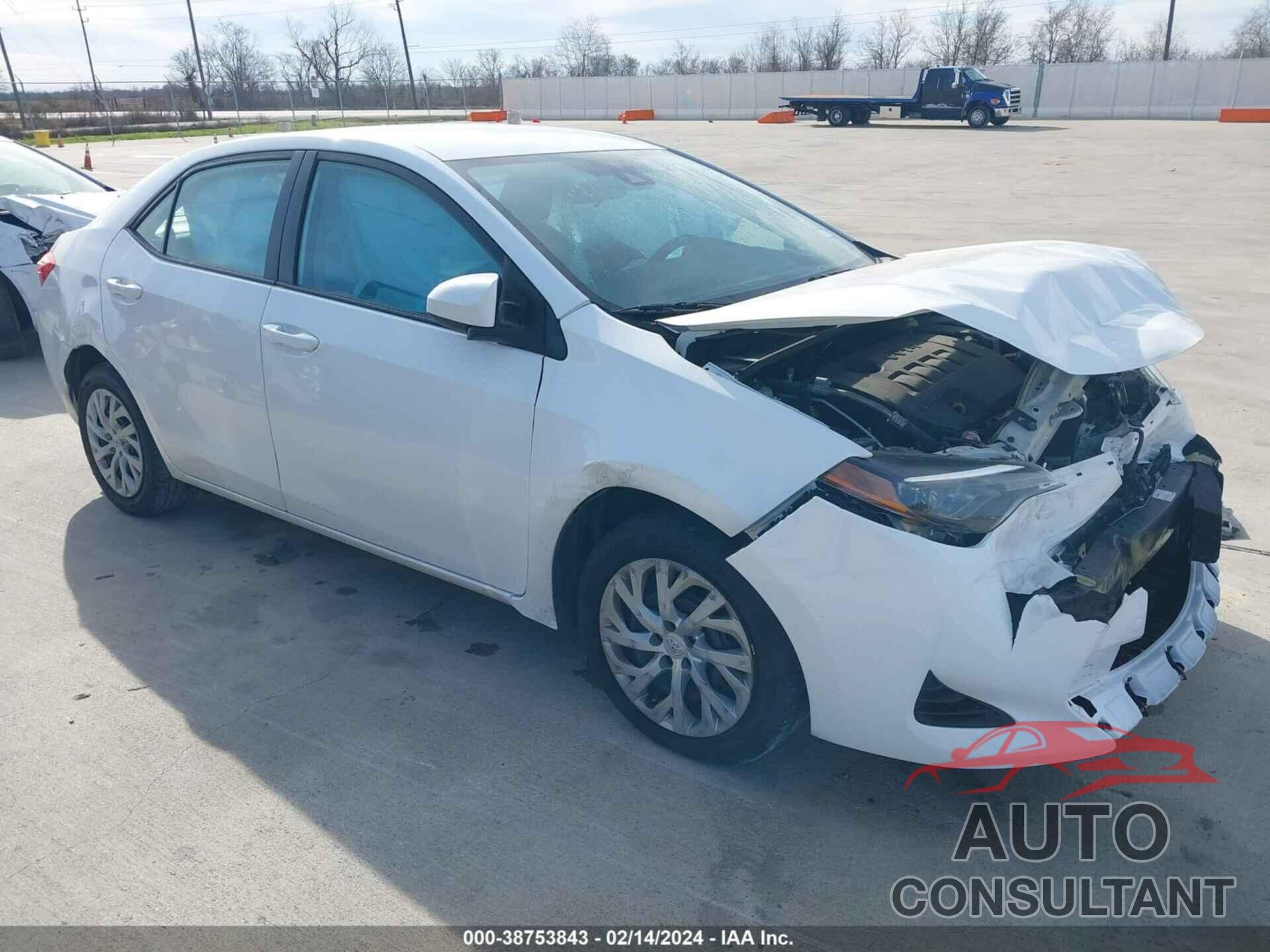 TOYOTA COROLLA 2019 - 5YFBURHE5KP926405