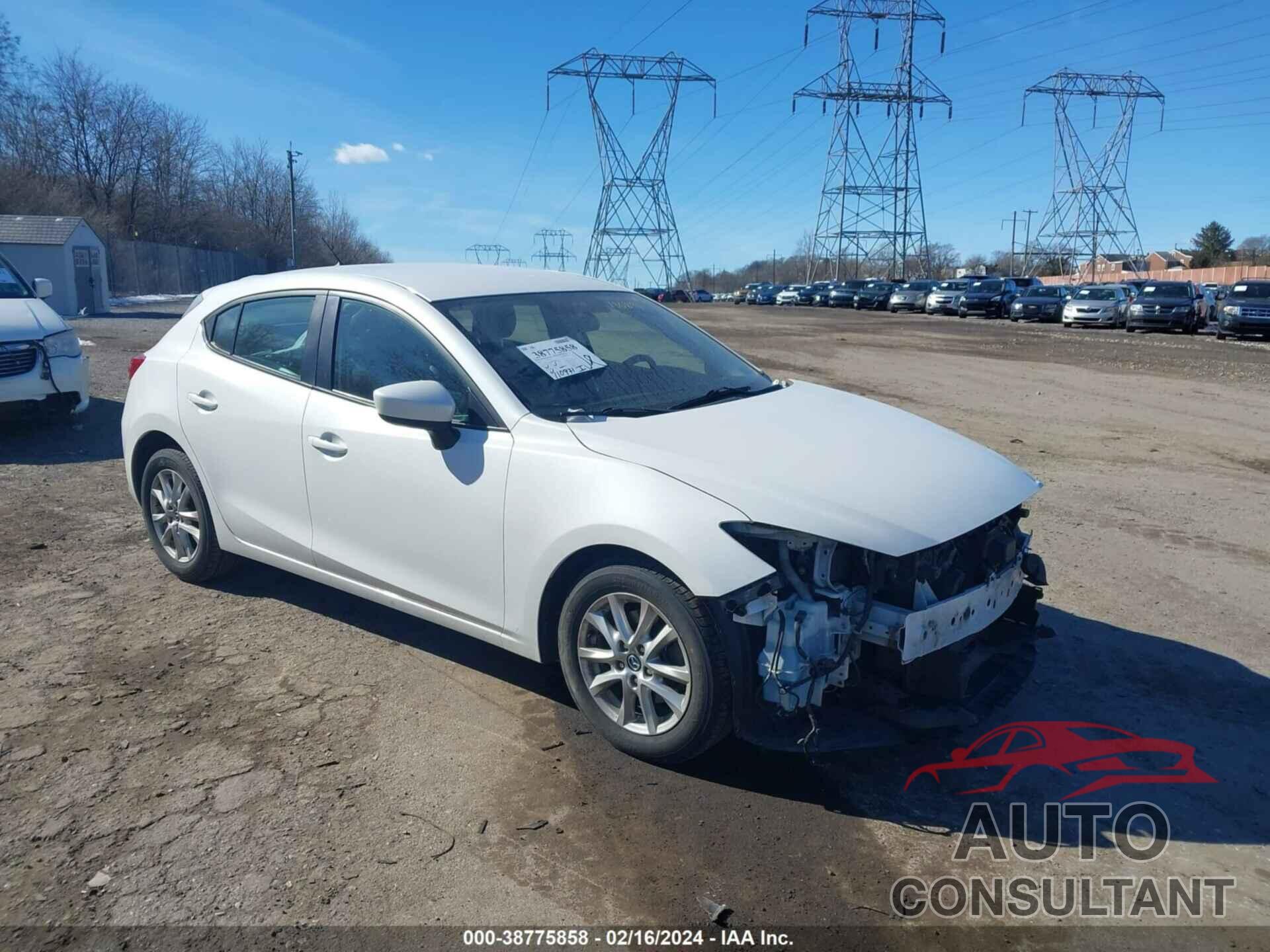 MAZDA MAZDA3 2017 - 3MZBN1K72HM130894