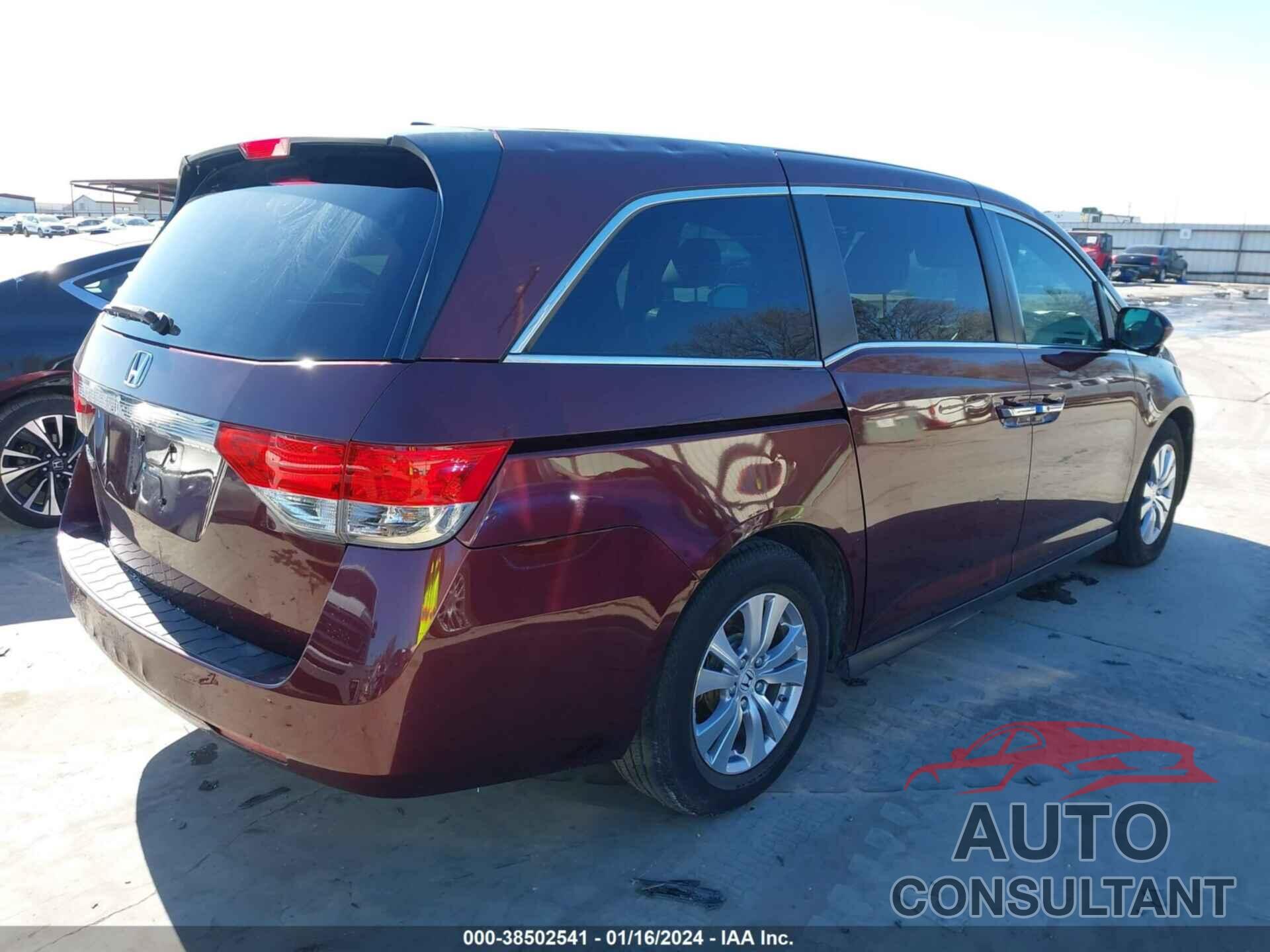 HONDA ODYSSEY 2016 - 5FNRL5H61GB166477