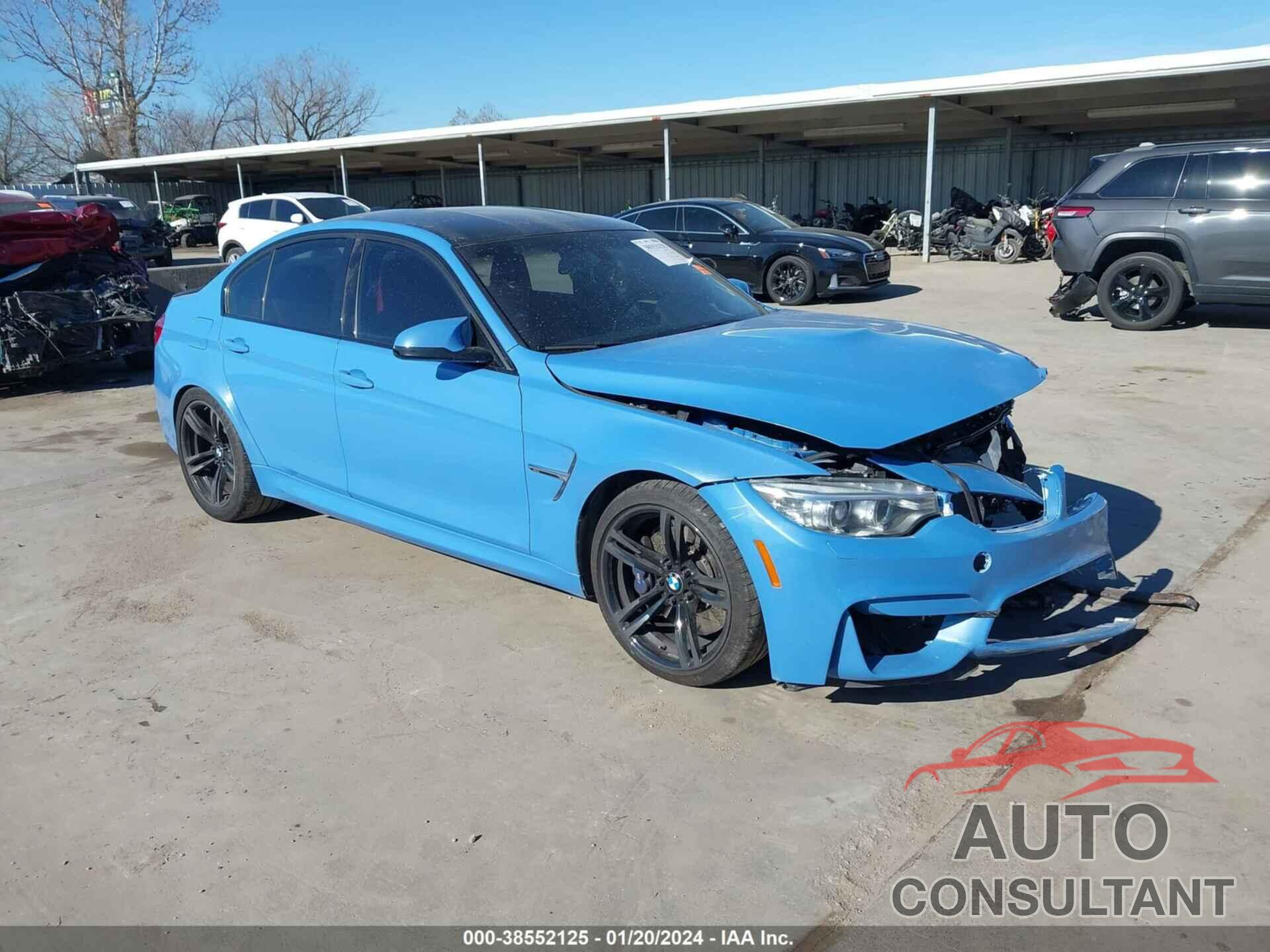 BMW M3 2016 - WBS8M9C53G5D30470