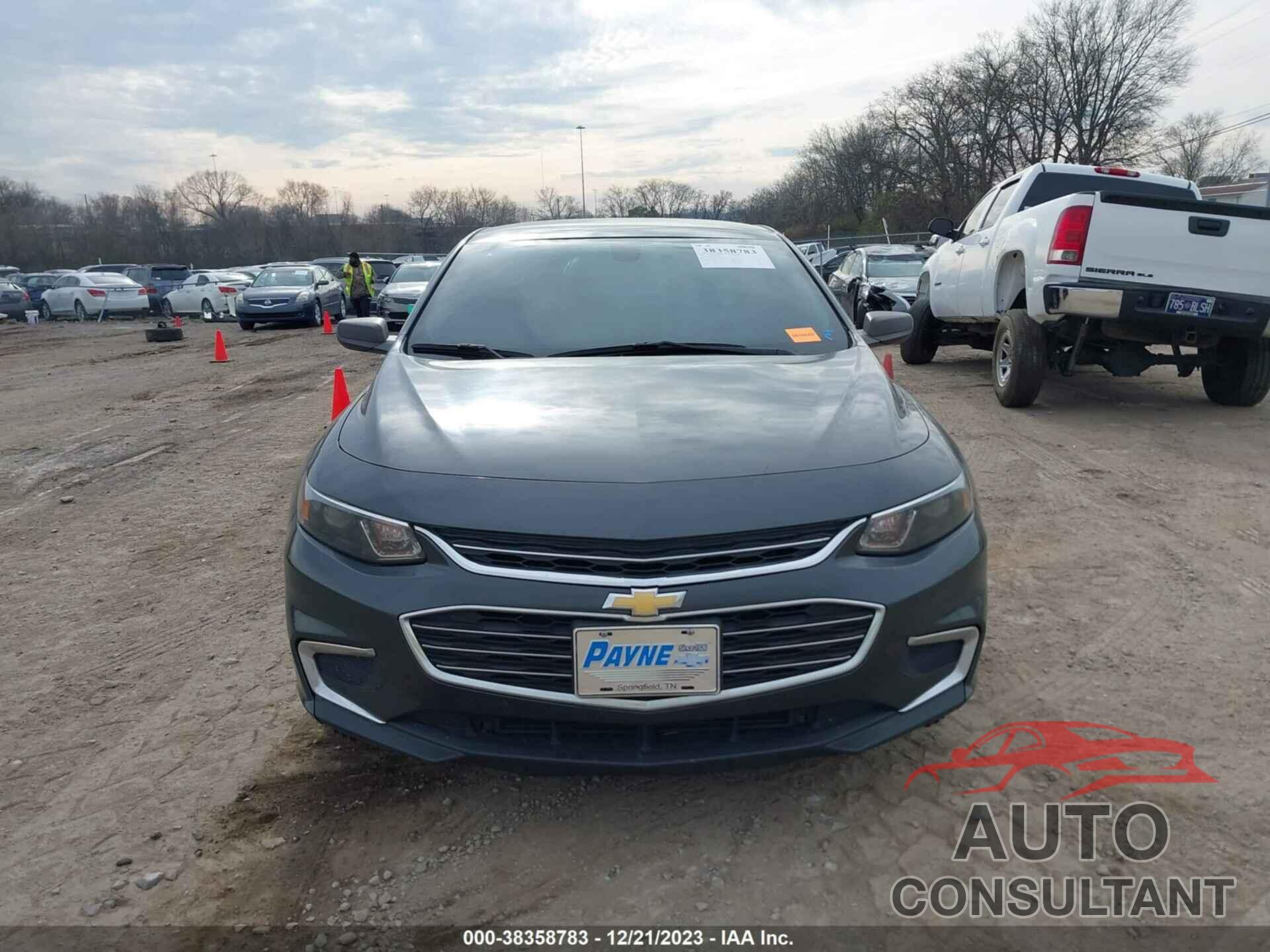 CHEVROLET MALIBU 2017 - 1G1ZB5ST9HF165391