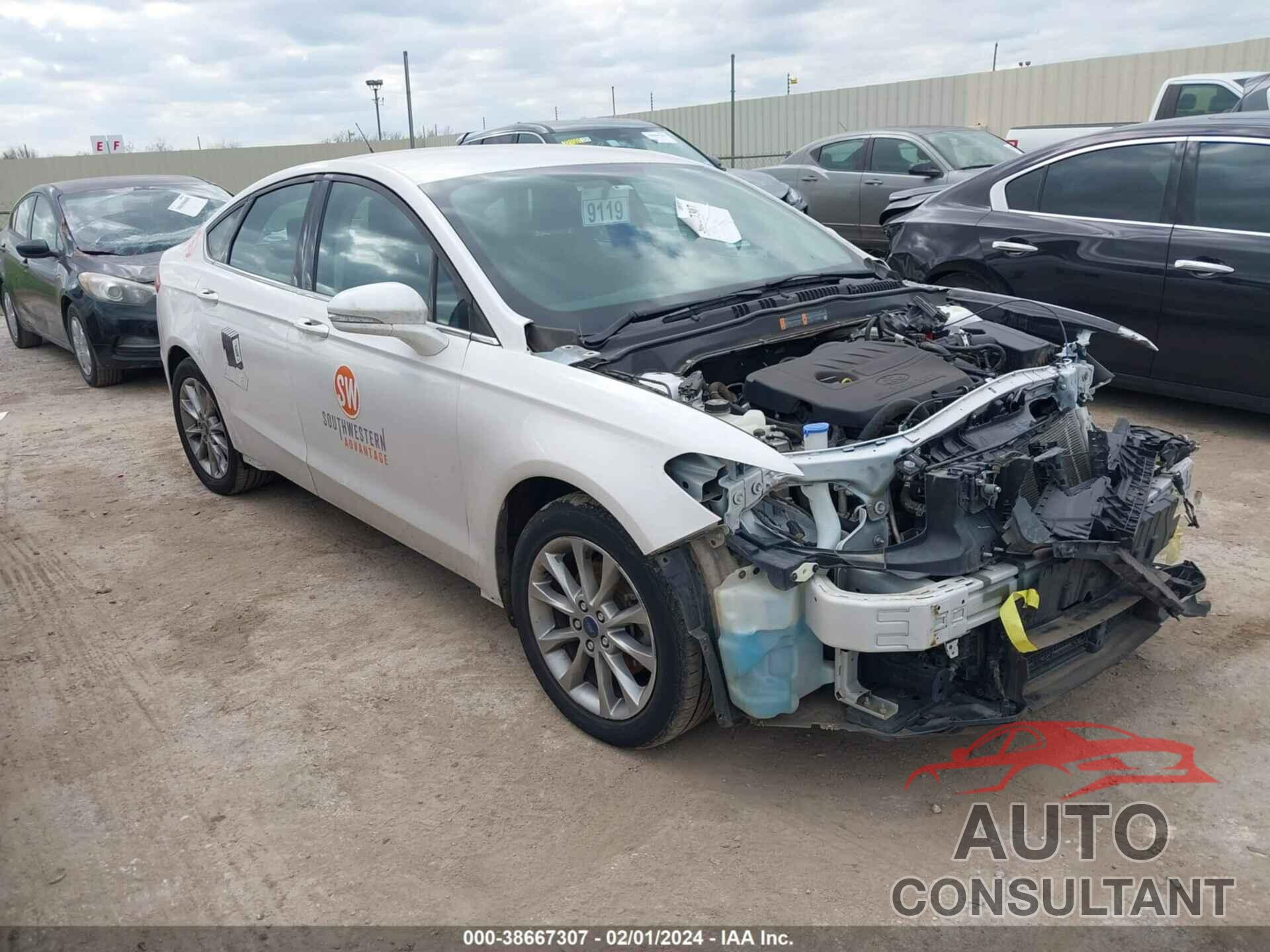 FORD FUSION 2017 - 3FA6P0HD9HR413193