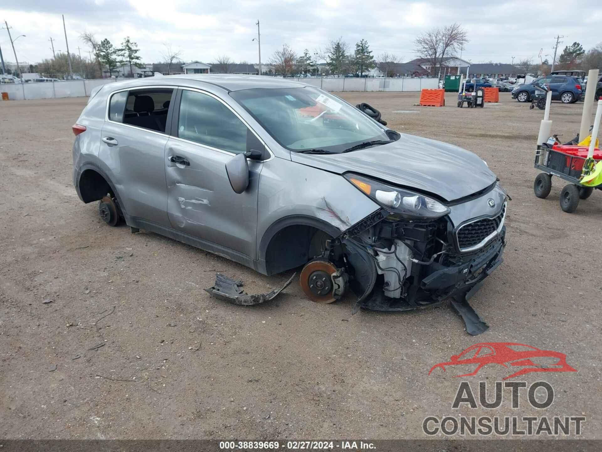 KIA SPORTAGE 2021 - KNDPM3AC2M7942237