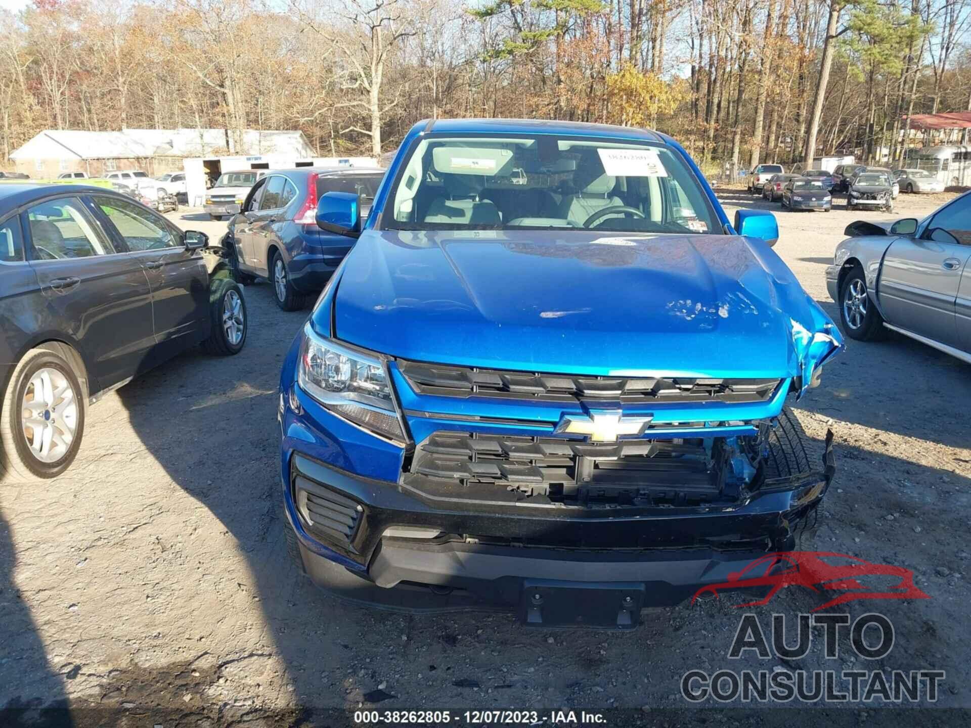 CHEVROLET COLORADO 2021 - 1GCGTBEN0M1193451