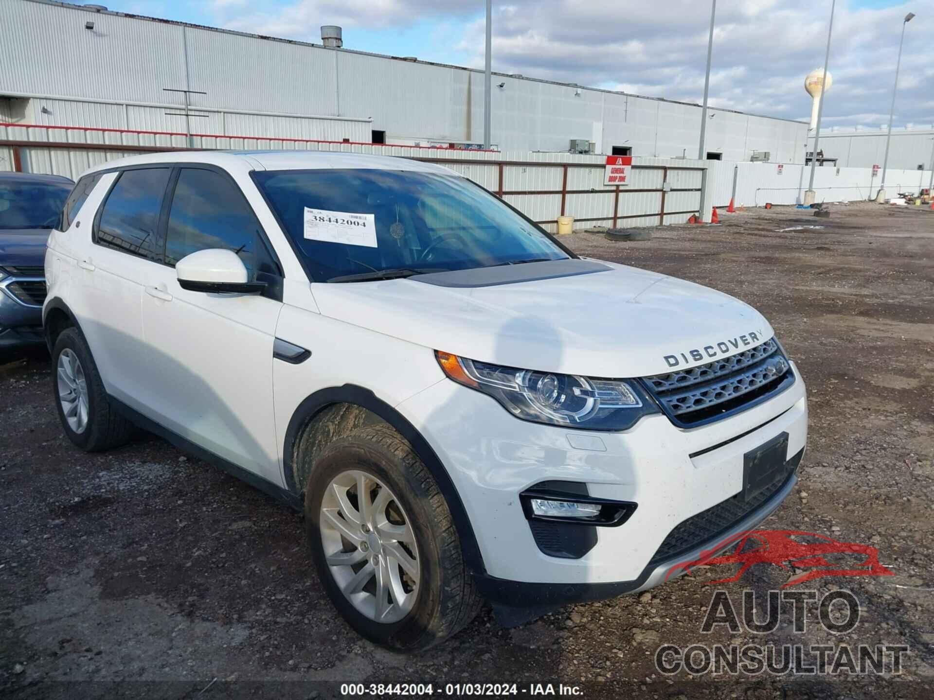 LAND ROVER DISCOVERY SPORT 2016 - SALCR2BGXGH623820