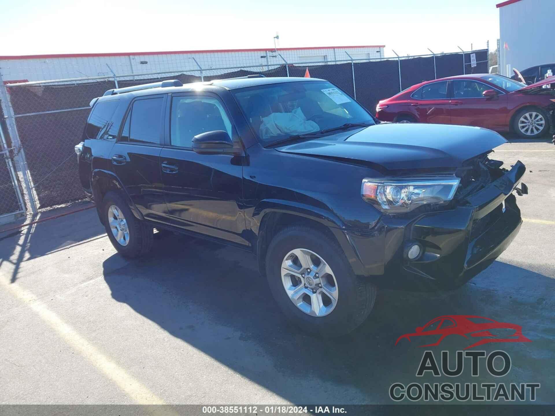 TOYOTA 4RUNNER 2019 - JTEZU5JR0K5193175