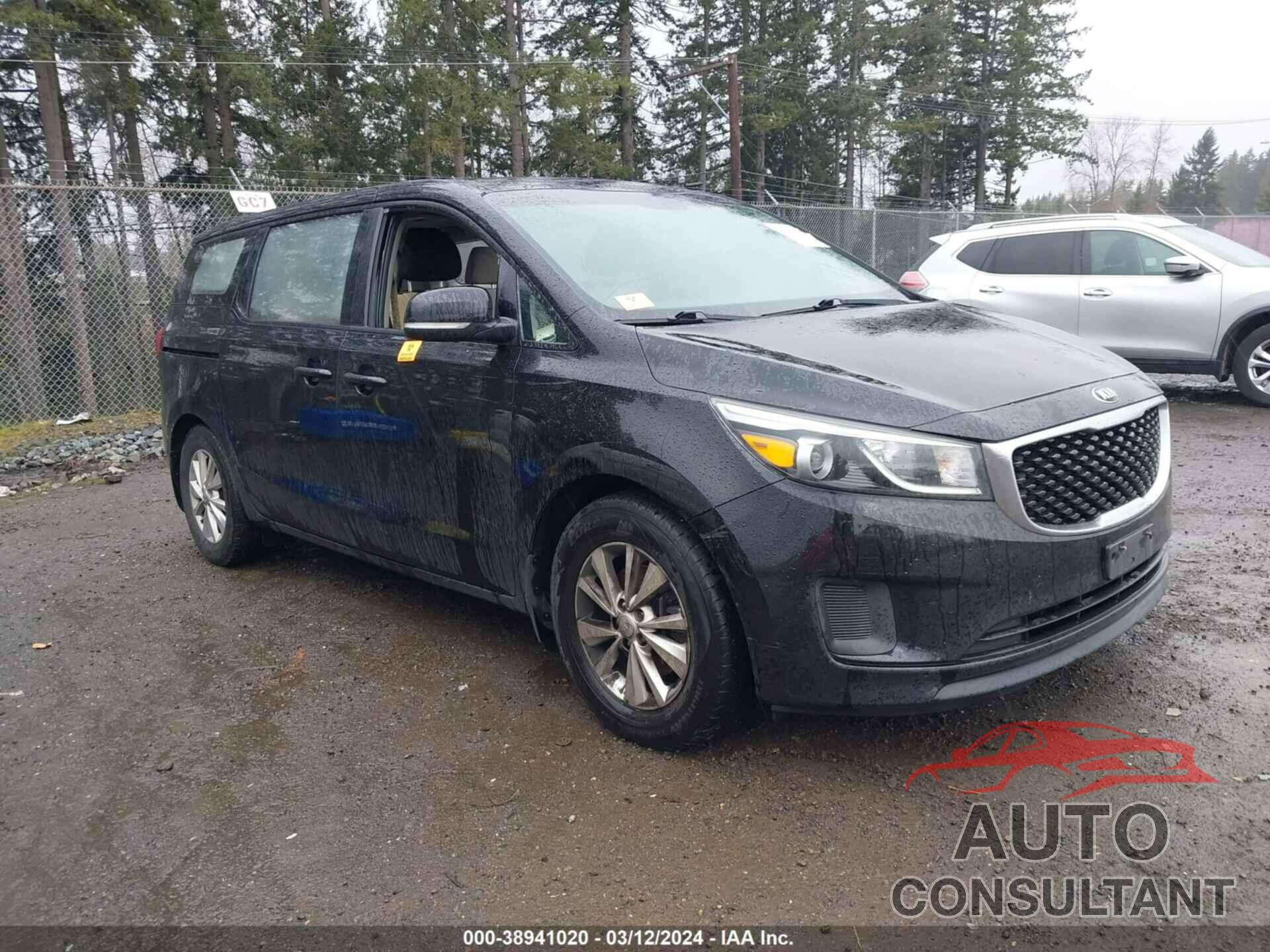 KIA SEDONA 2016 - KNDMA5C10G6118086