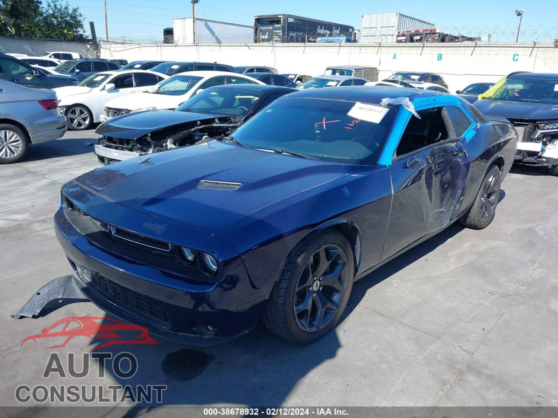 DODGE CHALLENGER 2017 - 2C3CDZAGXHH592603