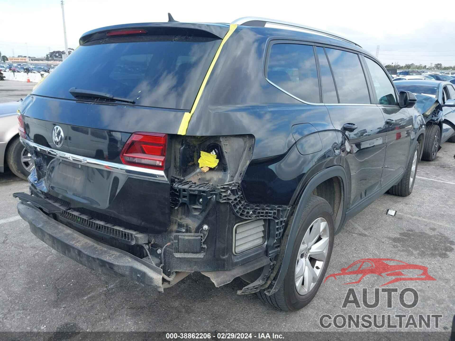 VOLKSWAGEN ATLAS 2018 - 1V2DP2CA5JC592930