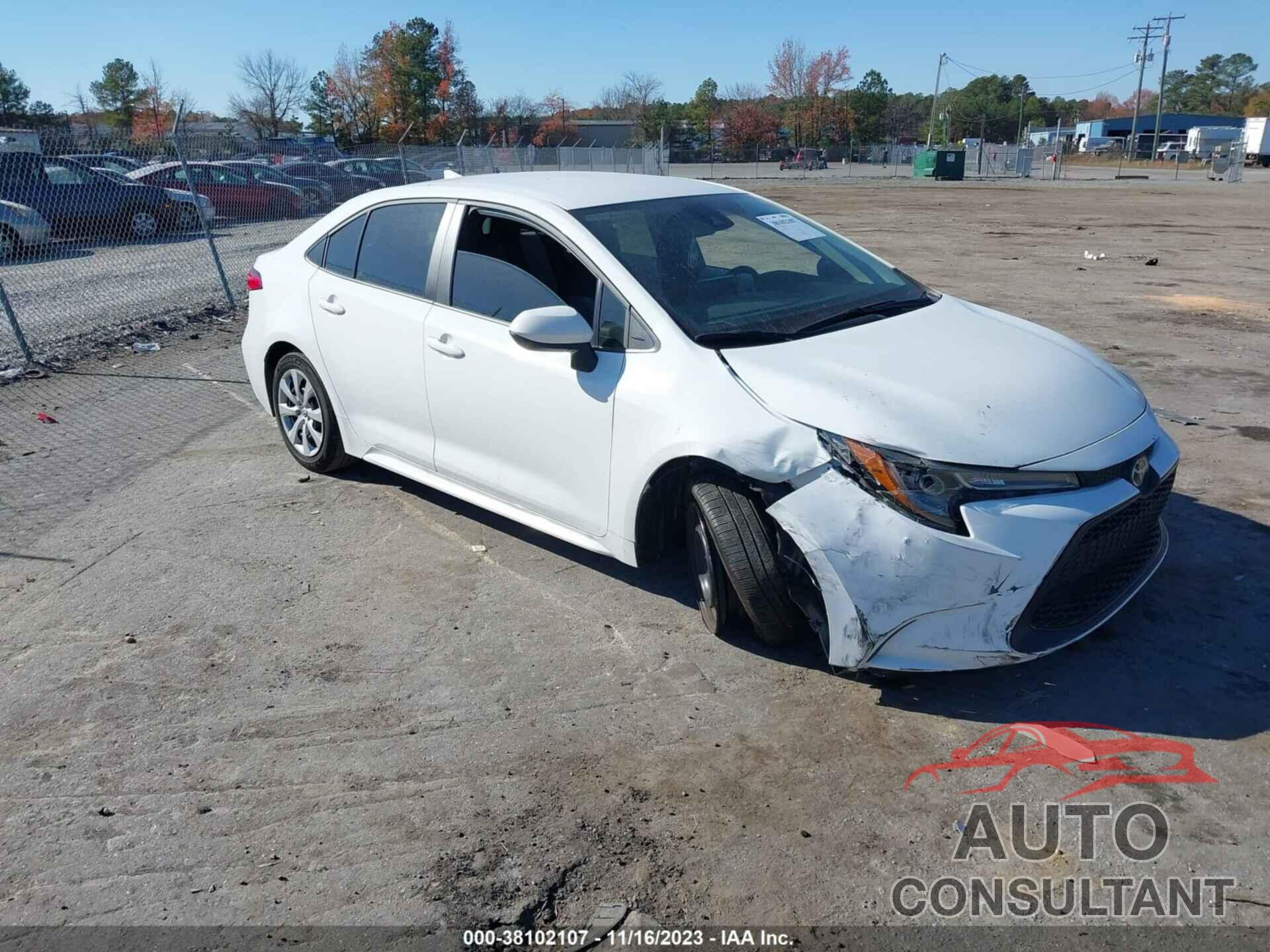 TOYOTA COROLLA 2022 - 5YFEPMAE6NP387704