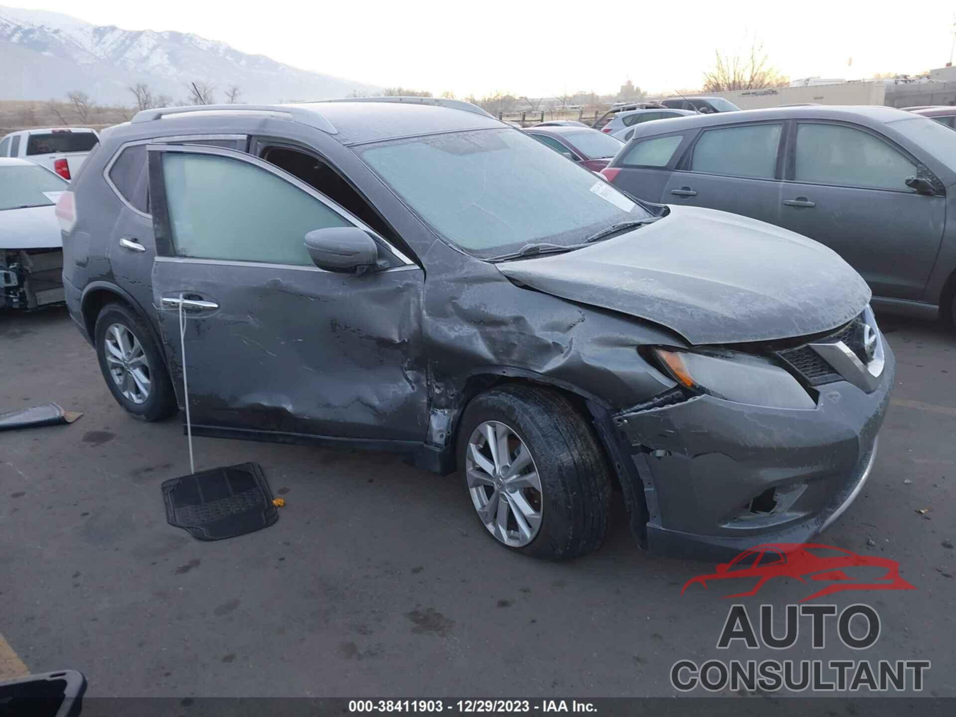 NISSAN ROGUE 2016 - KNMAT2MVXGP709145