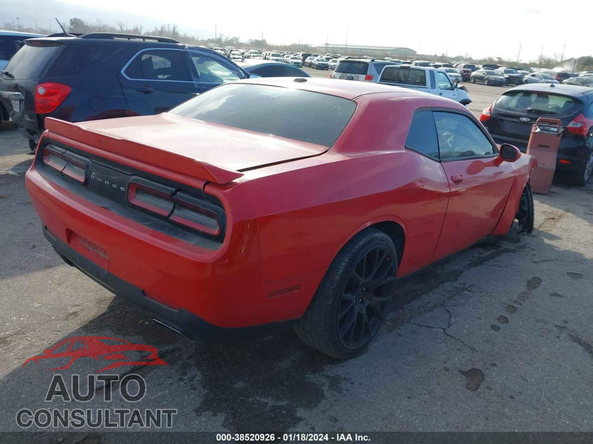 DODGE CHALLENGER 2018 - 2C3CDZAG2JH237446