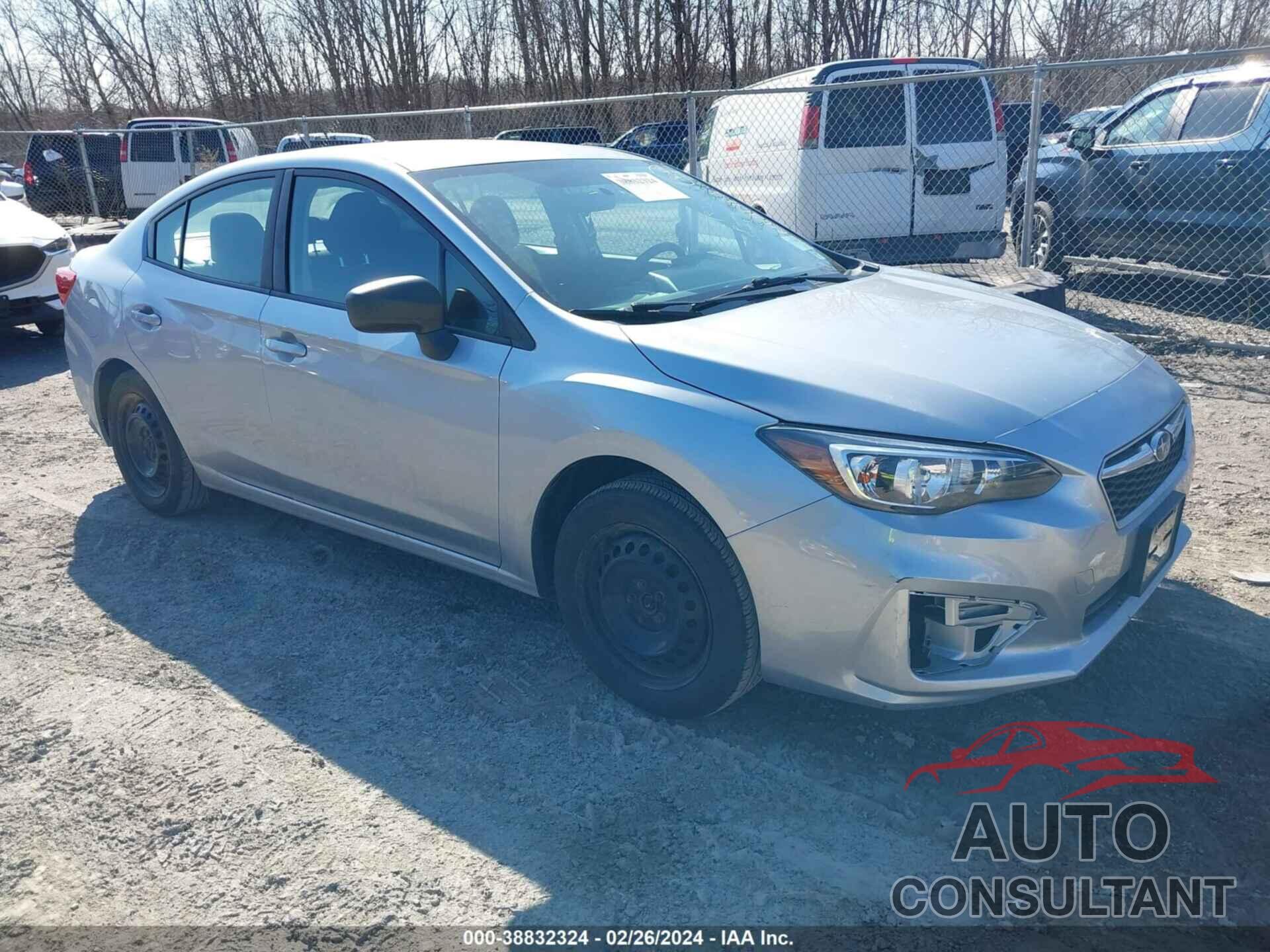 SUBARU IMPREZA 2018 - 4S3GKAA64J3620853