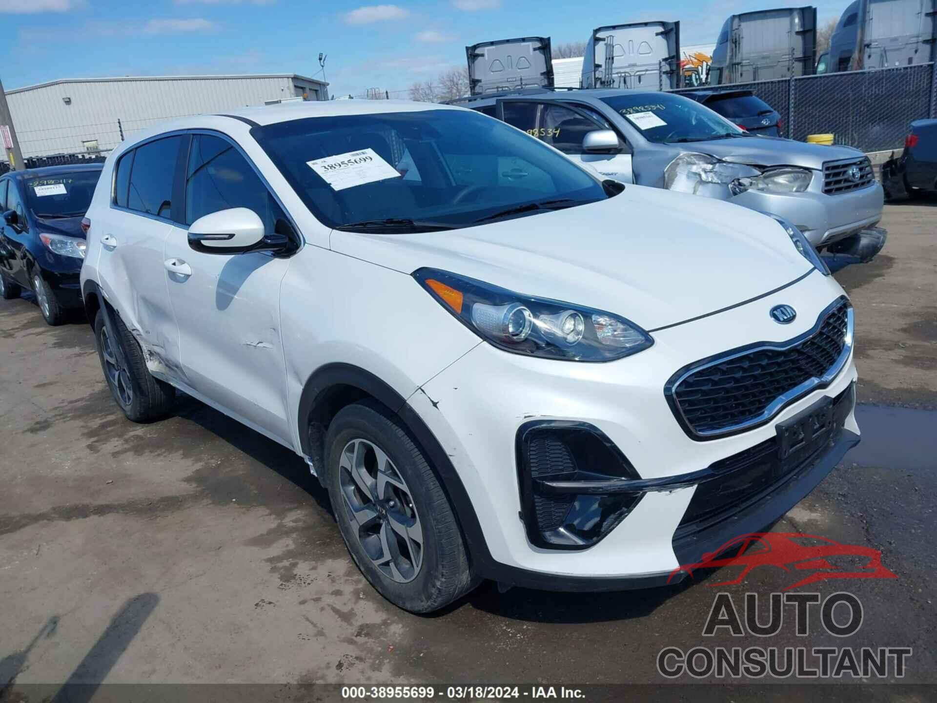 KIA SPORTAGE 2021 - KNDPM3ACXM7925363