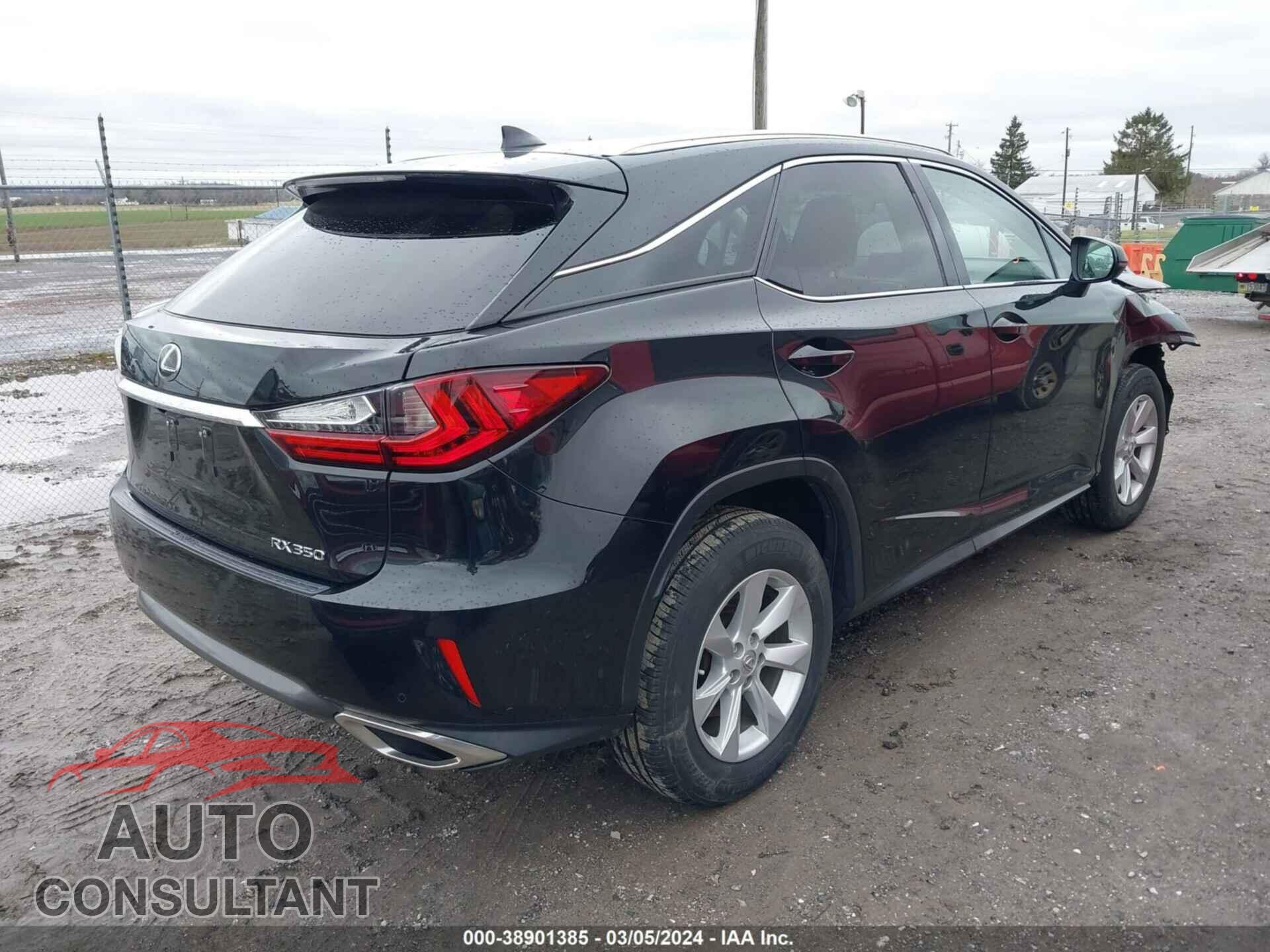 LEXUS RX 350 2017 - 2T2BZMCA7HC127738