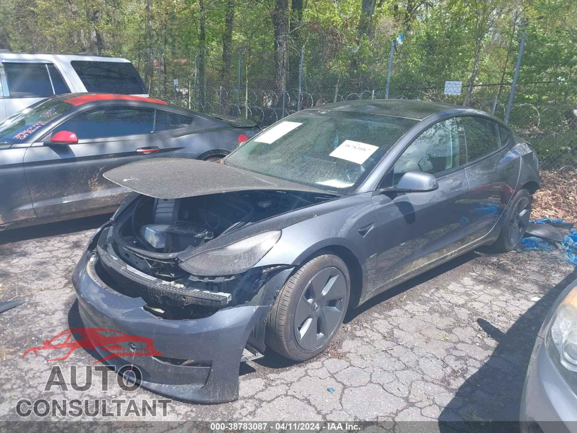 TESLA MODEL 3 2022 - 5YJ3E1EBXNF263703
