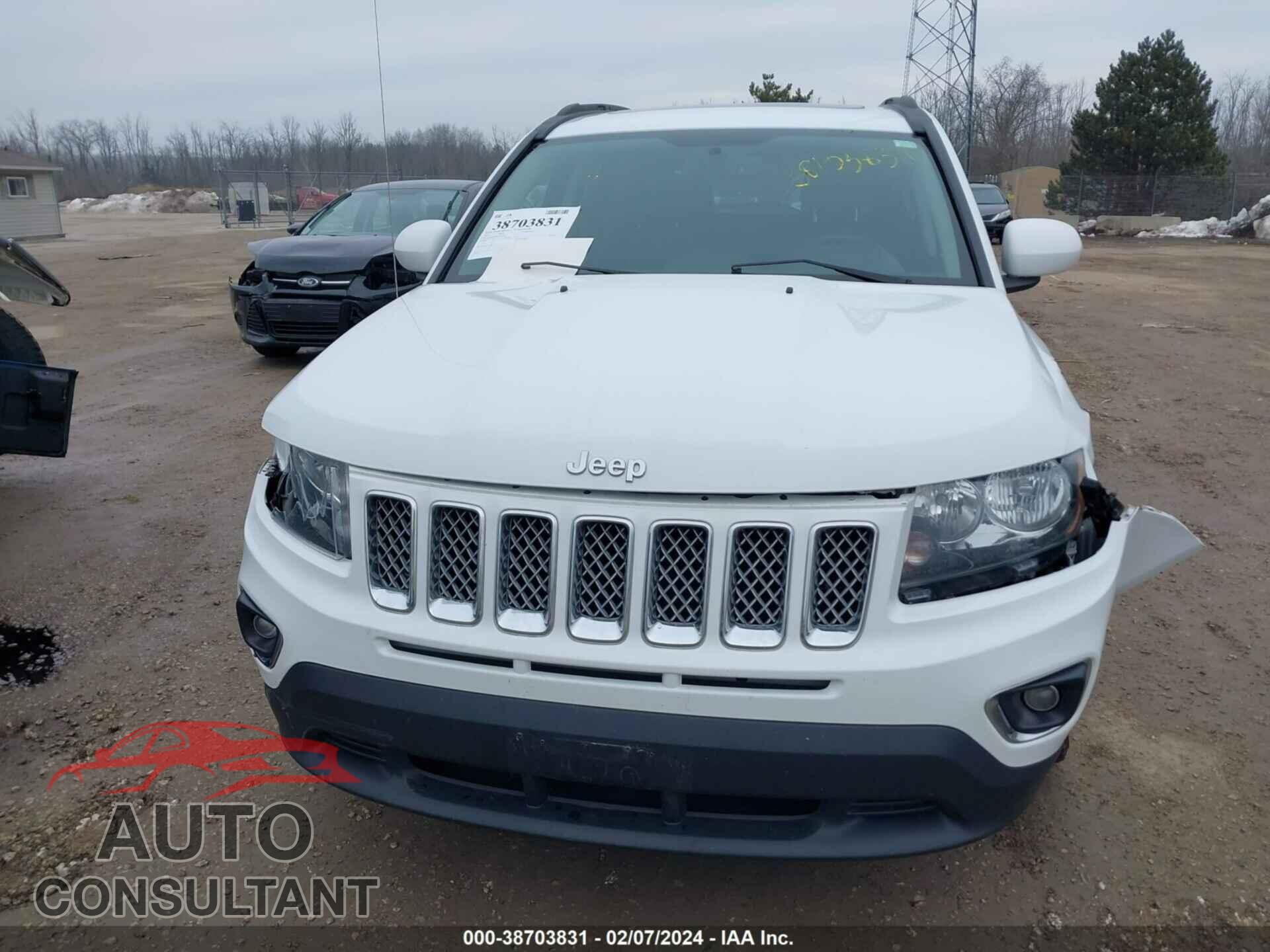 JEEP COMPASS 2017 - 1C4NJDEB8HD128110