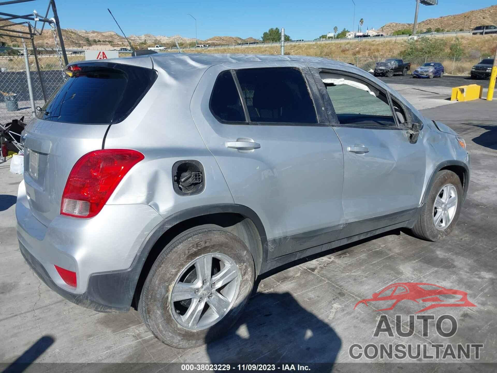 CHEVROLET TRAX 2019 - 3GNCJKSB8KL394302