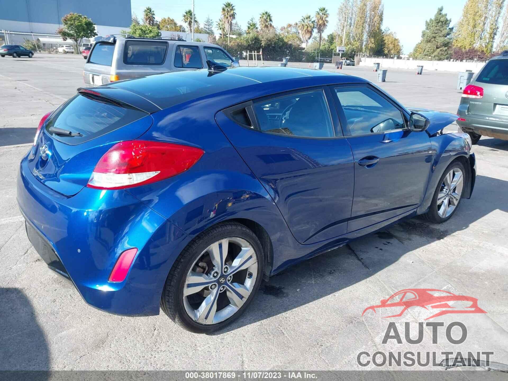 HYUNDAI VELOSTER 2016 - KMHTC6AD5GU248753